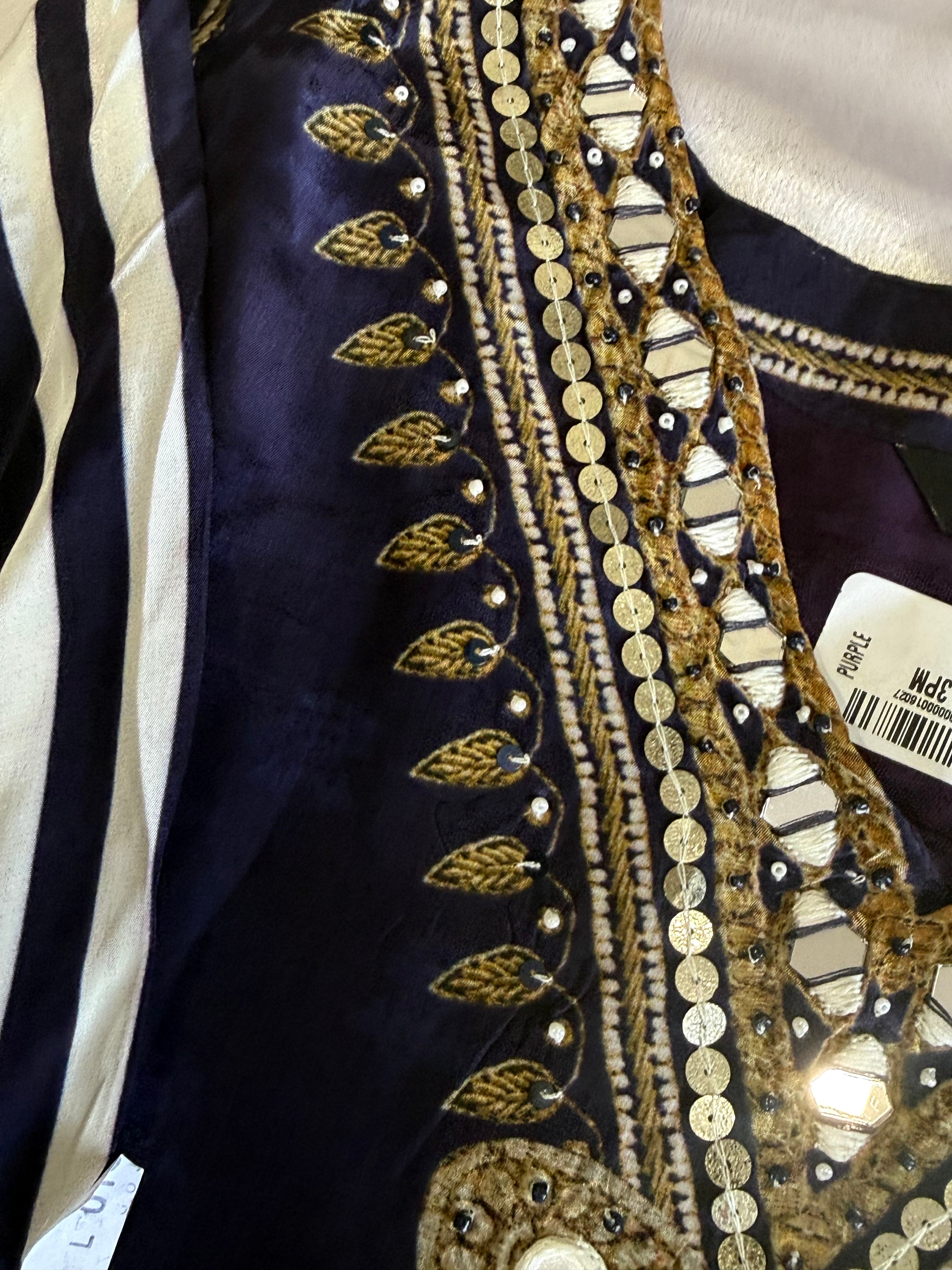NAZAKAT CREPE READYMADE SUIT