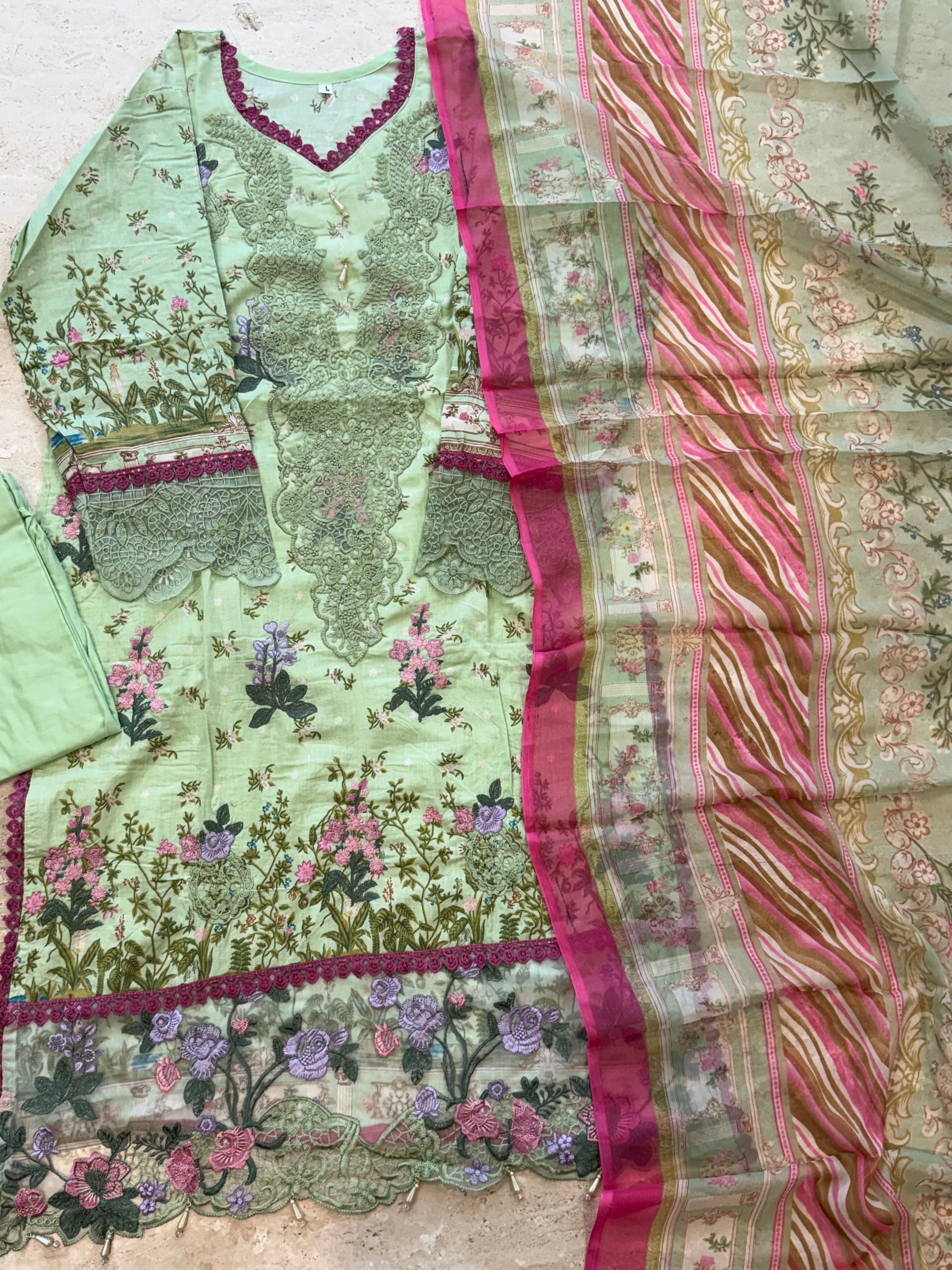 ELAF READYMADE EMBROIDERED SUIT 15 Q