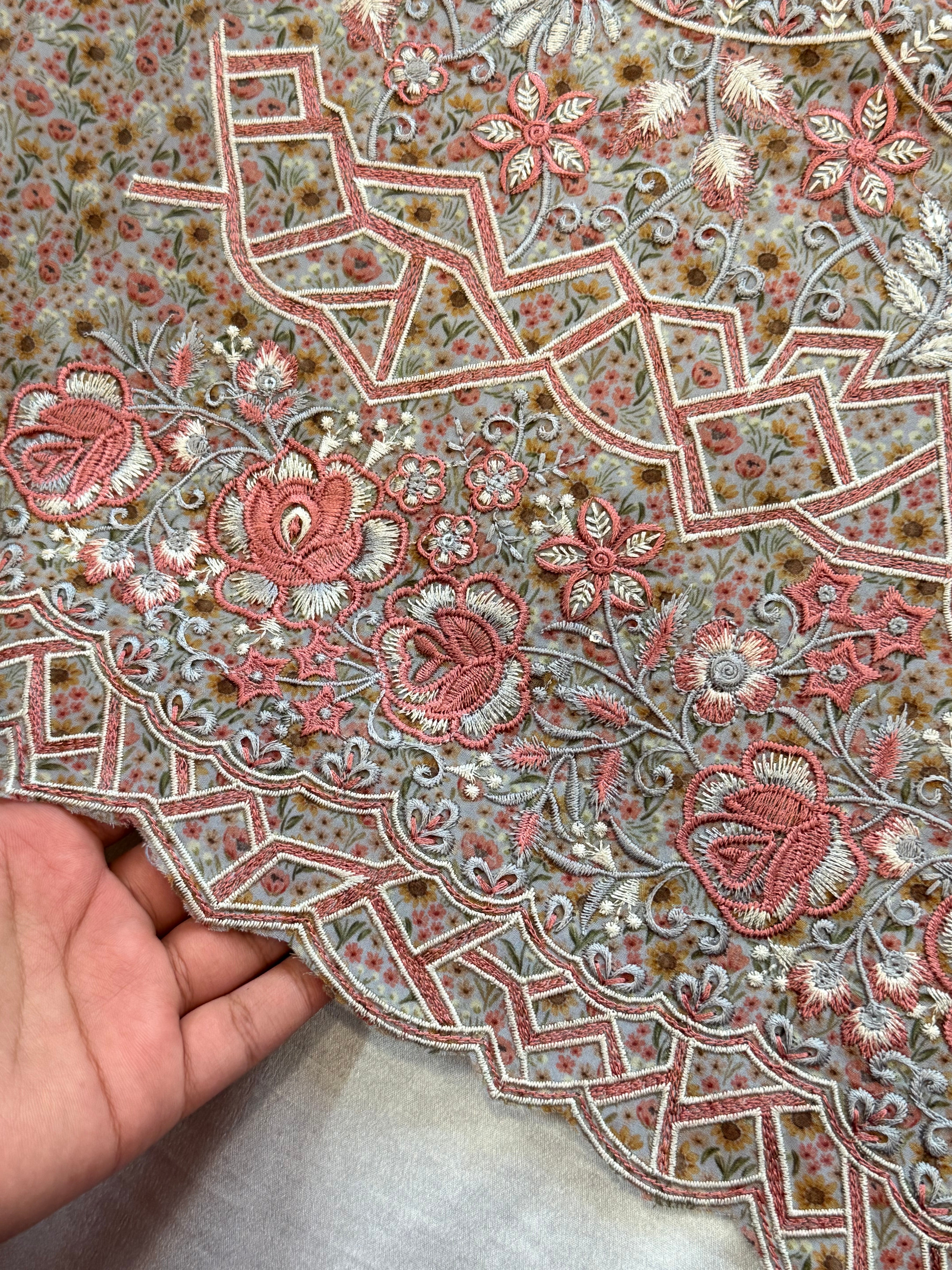 MAKHMAL PURE CREPE EMBROIDERY SUIT 2 Q
