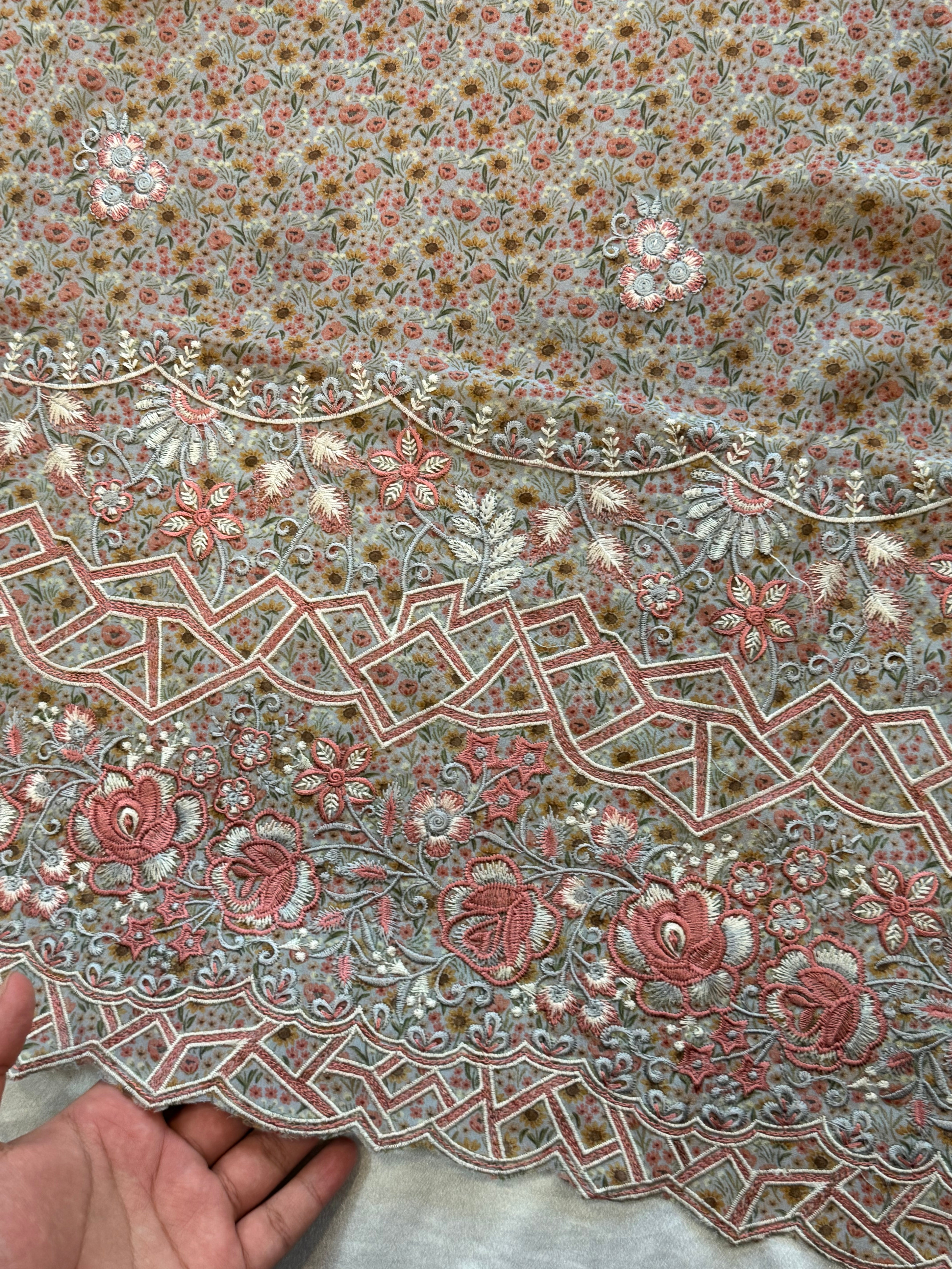 MAKHMAL PURE CREPE EMBROIDERY SUIT 2 Q