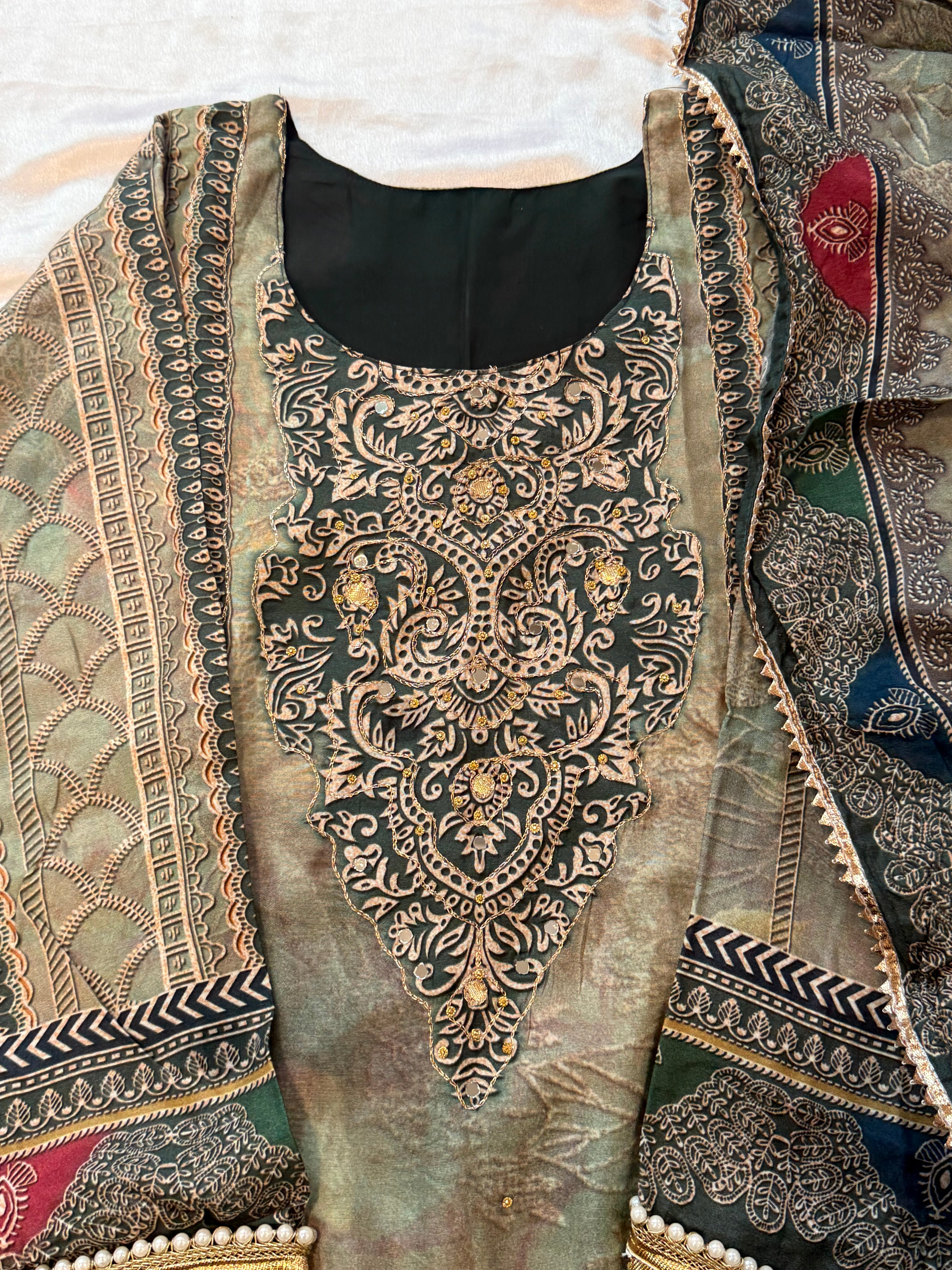 HARSHA MUSLIN READYMADE SUIT 7