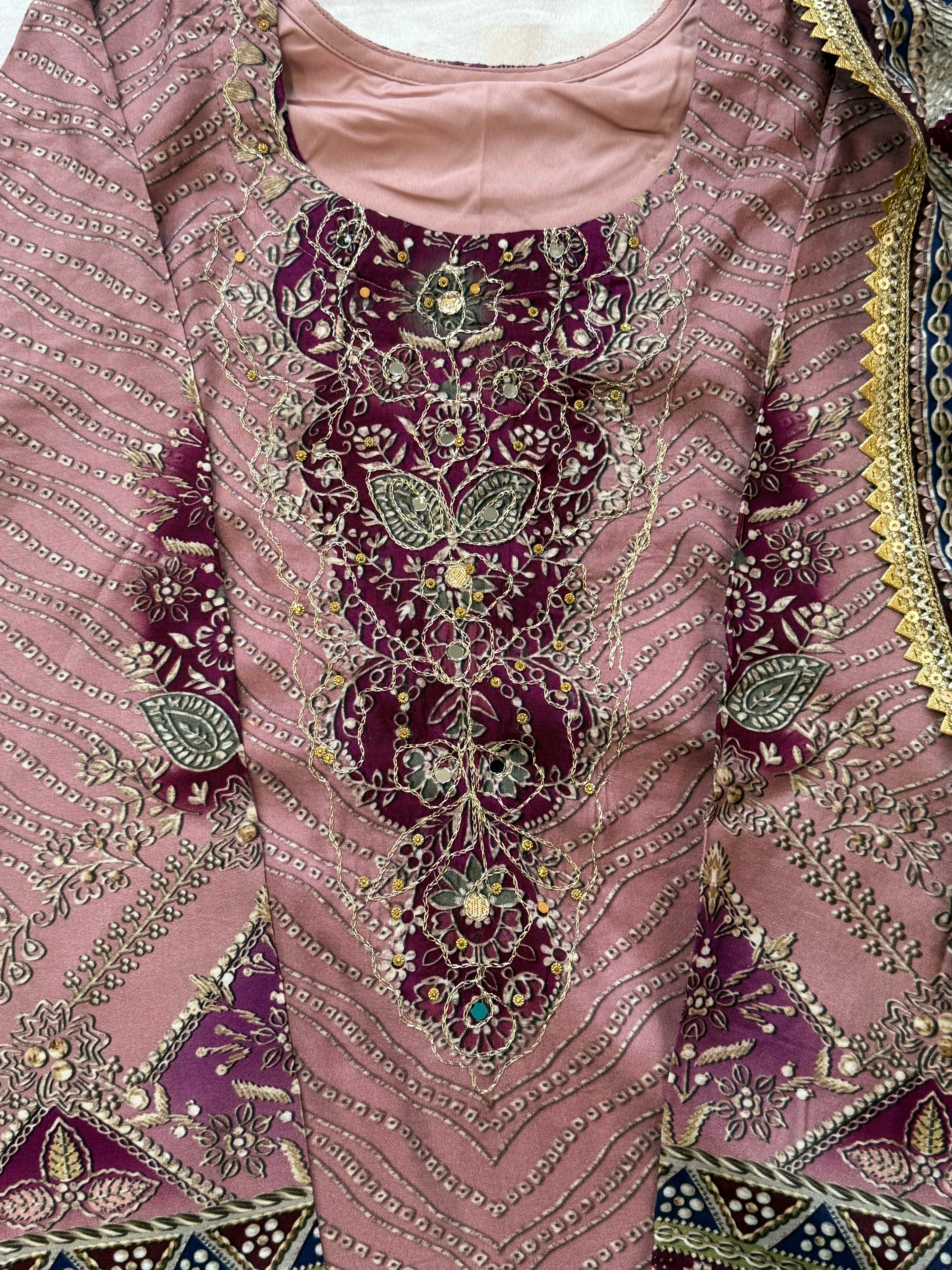 HARSHA MUSLIN READYMADE SUIT 4