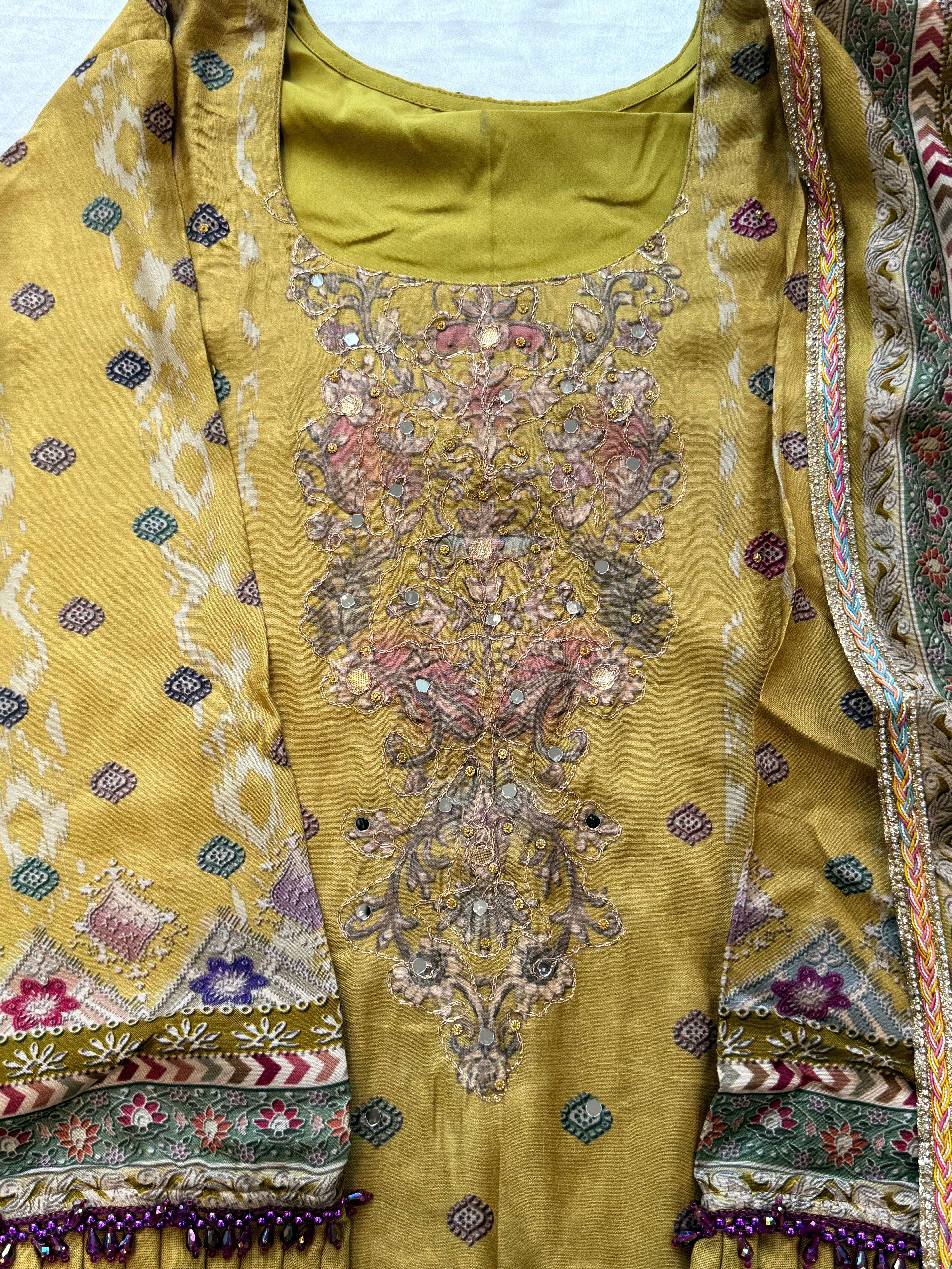 HARSHA MUSLIN READYMADE SUIT 2