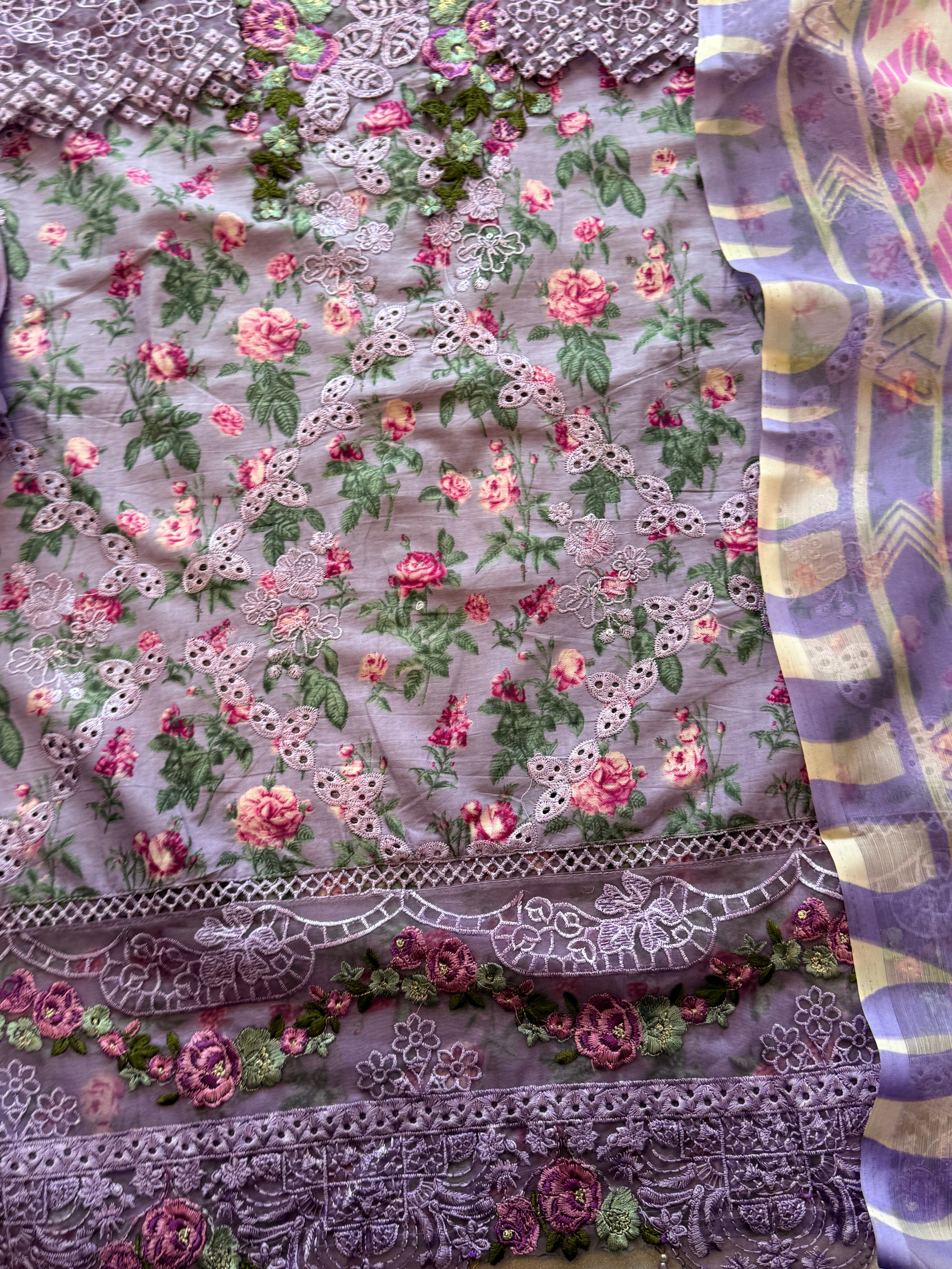 ELAF READYMADE EMBROIDERED SUIT 12 Q