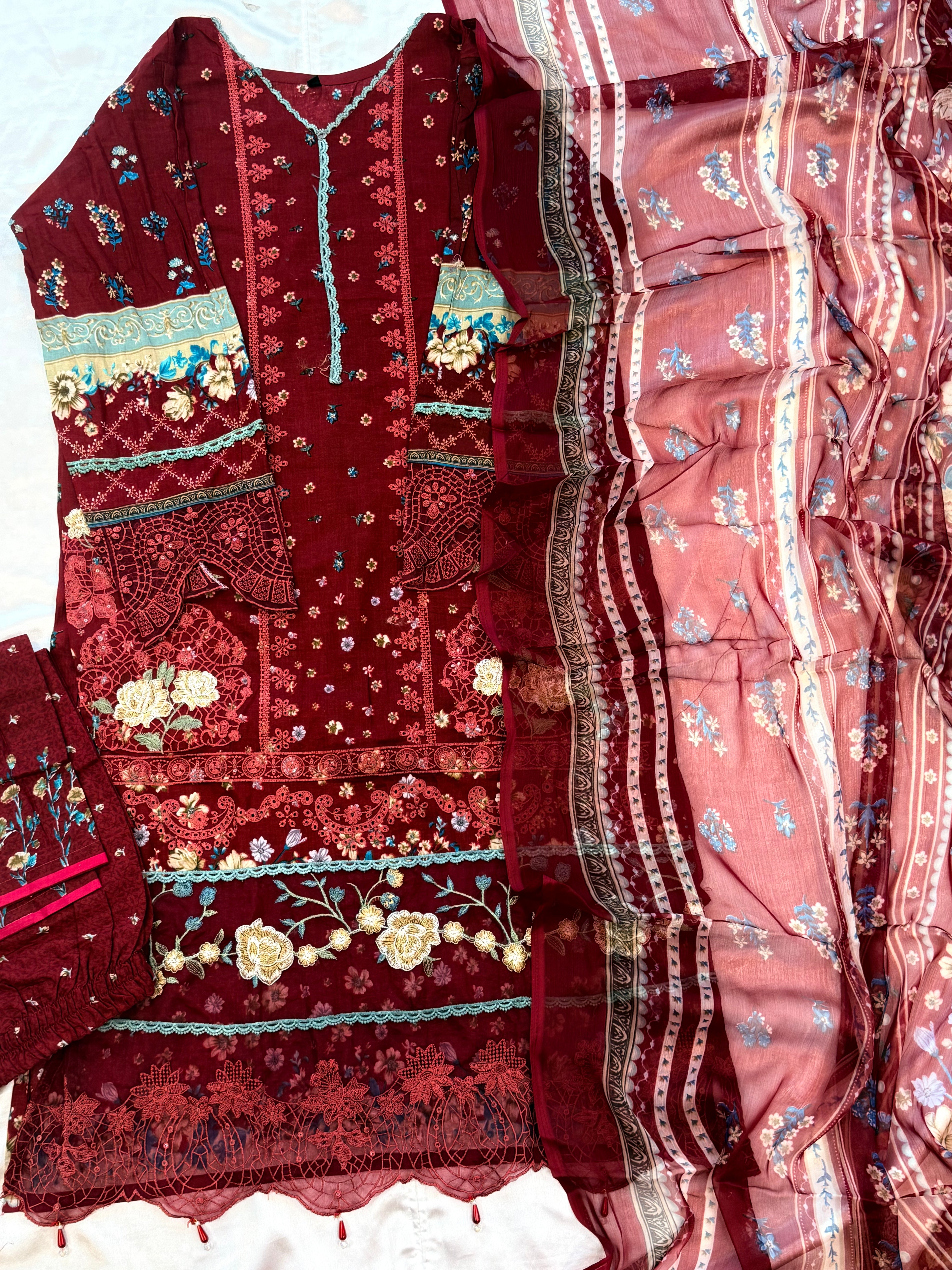 ELAF READYMADE EMBROIDERED SUIT 11 Q