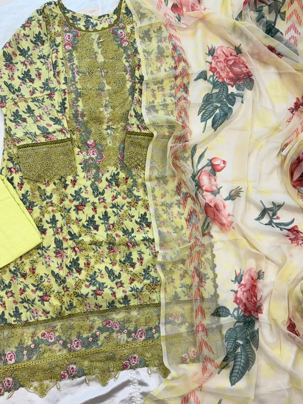 ELAF READYMADE EMBROIDERED SUIT 10 Q
