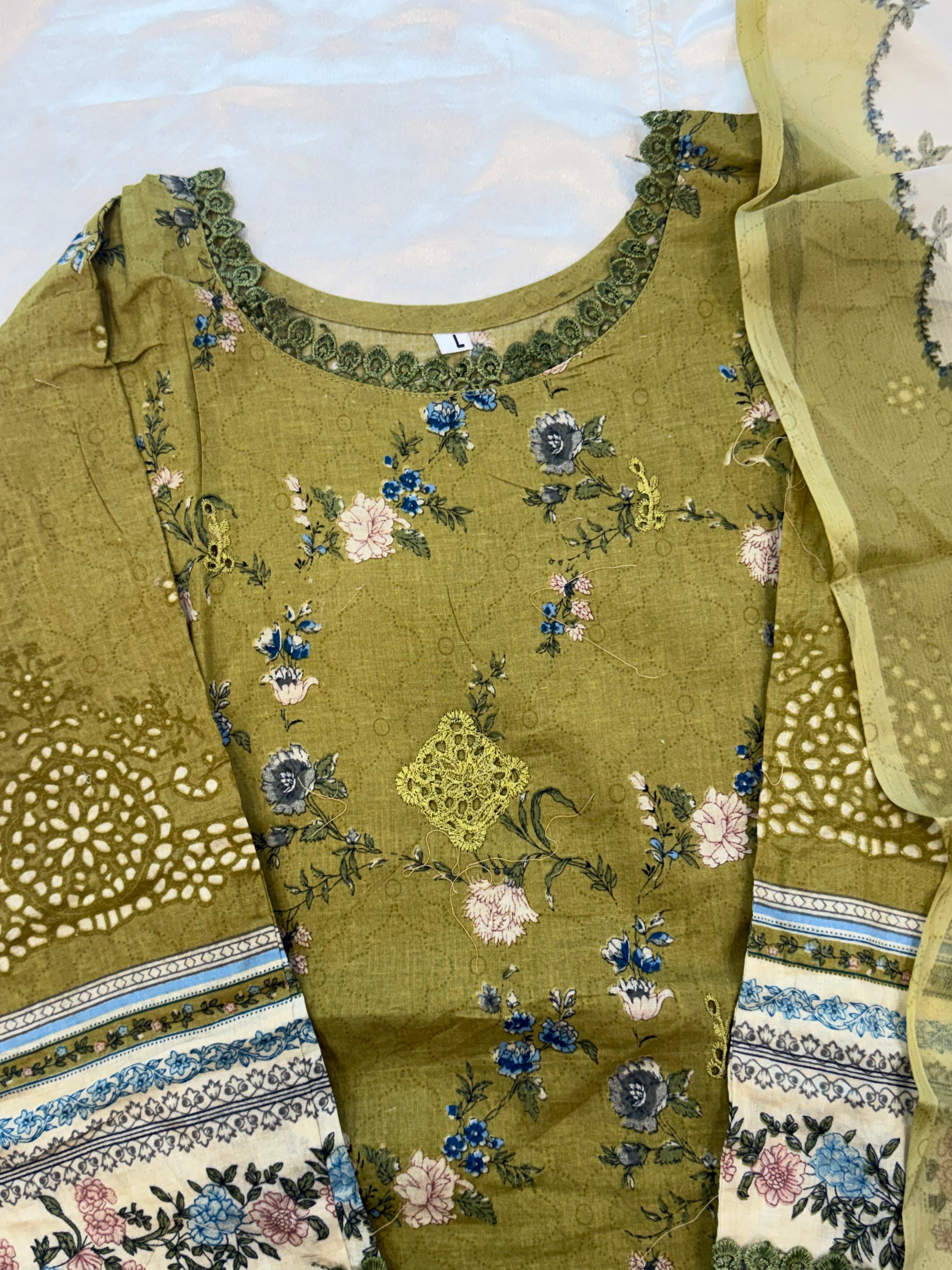 ELAF READYMADE EMBROIDERED SUIT 13 Q