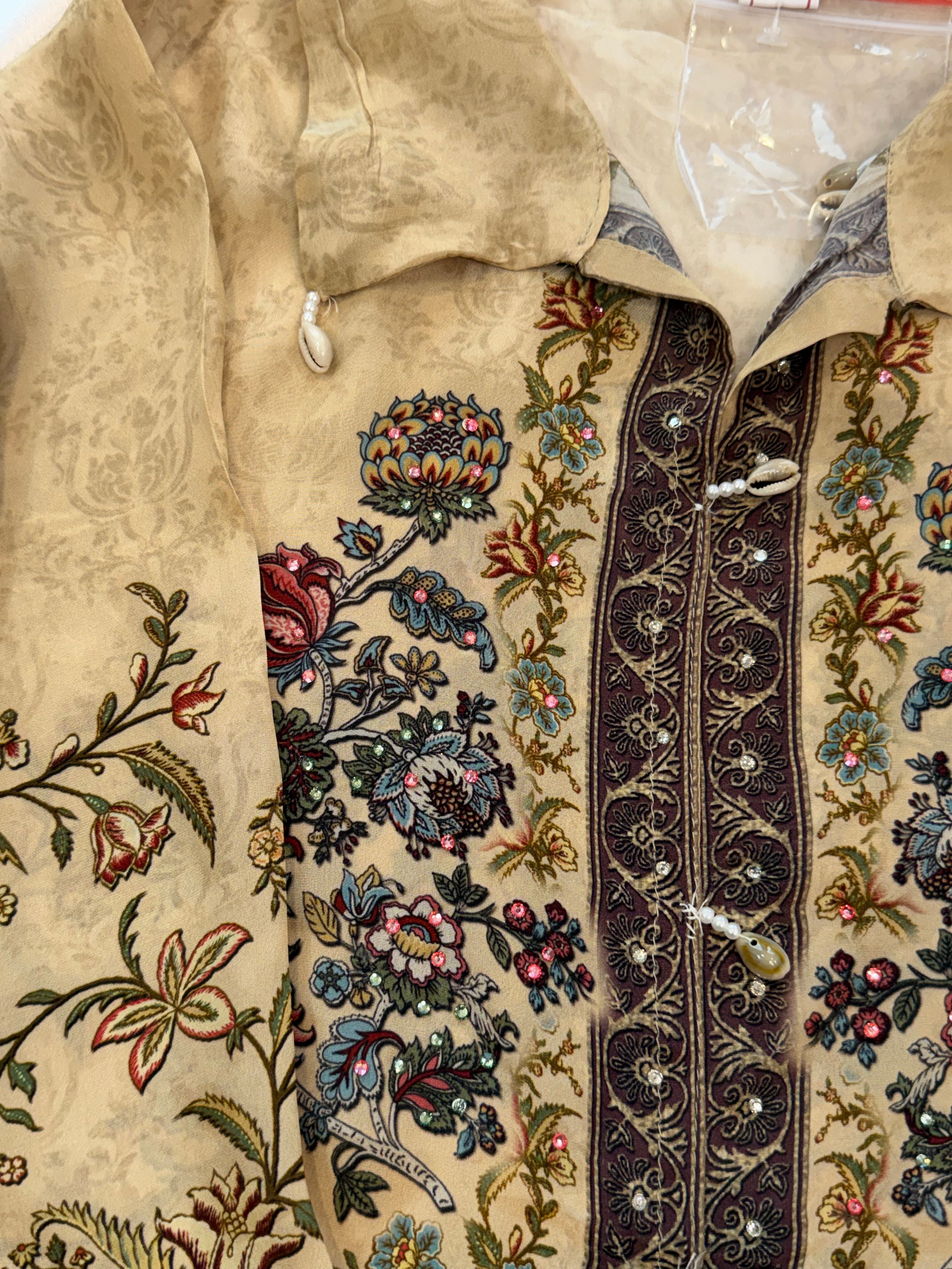 NAZAKAT CREPE READYMADE SUIT 6