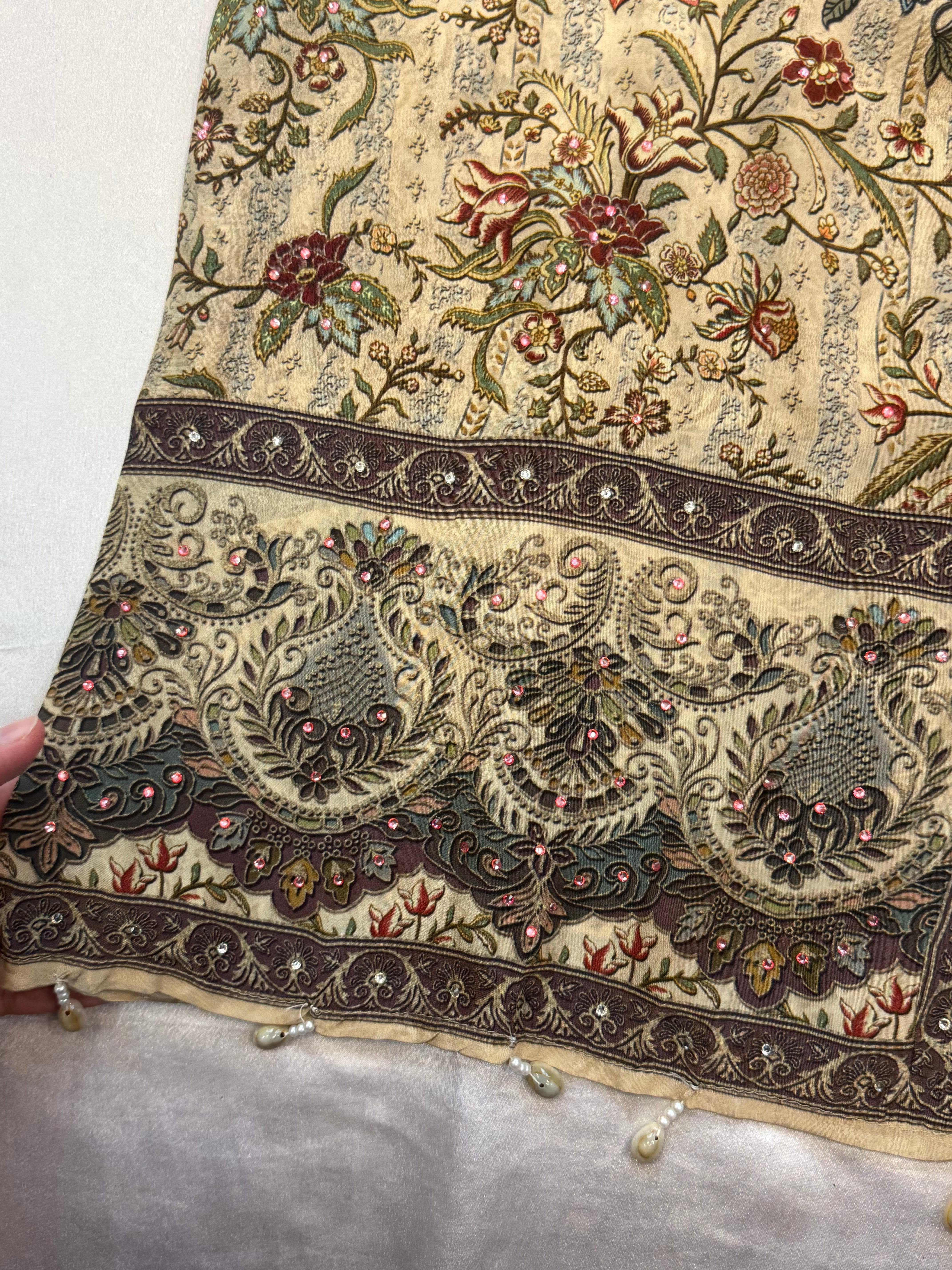 NAZAKAT CREPE READYMADE SUIT 6