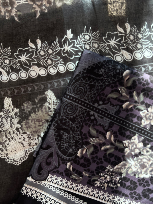KARACHI LAWN PRINTED SUIT 1
