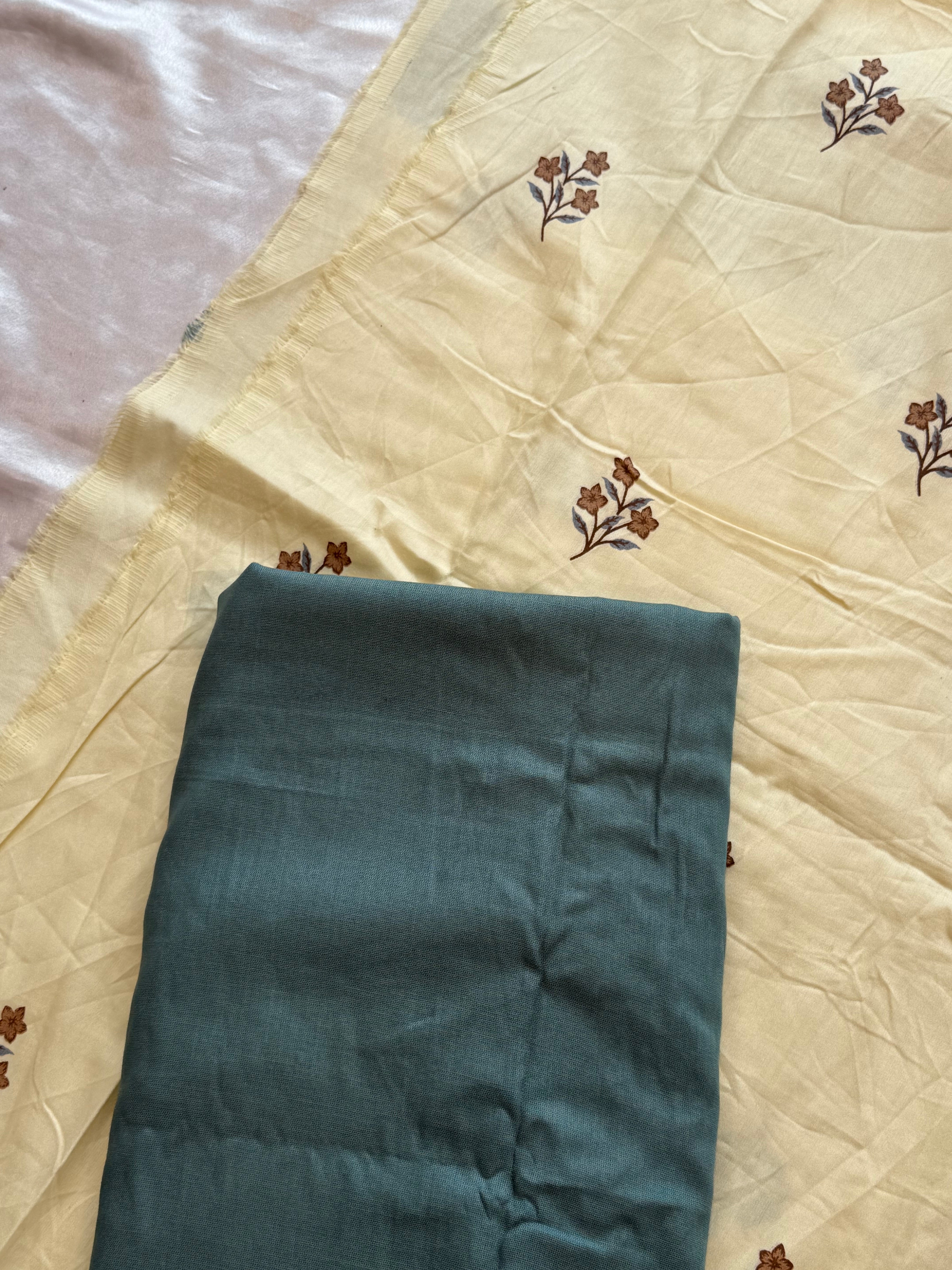 ROZANA PURE COTTON SUIT 41 Q
