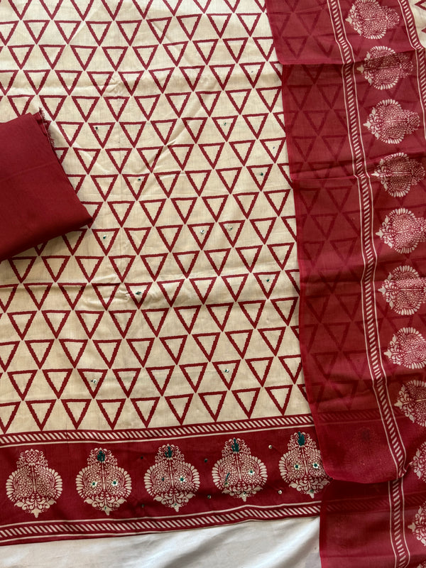 ROZANA PURE COTTON SUIT 59 QD