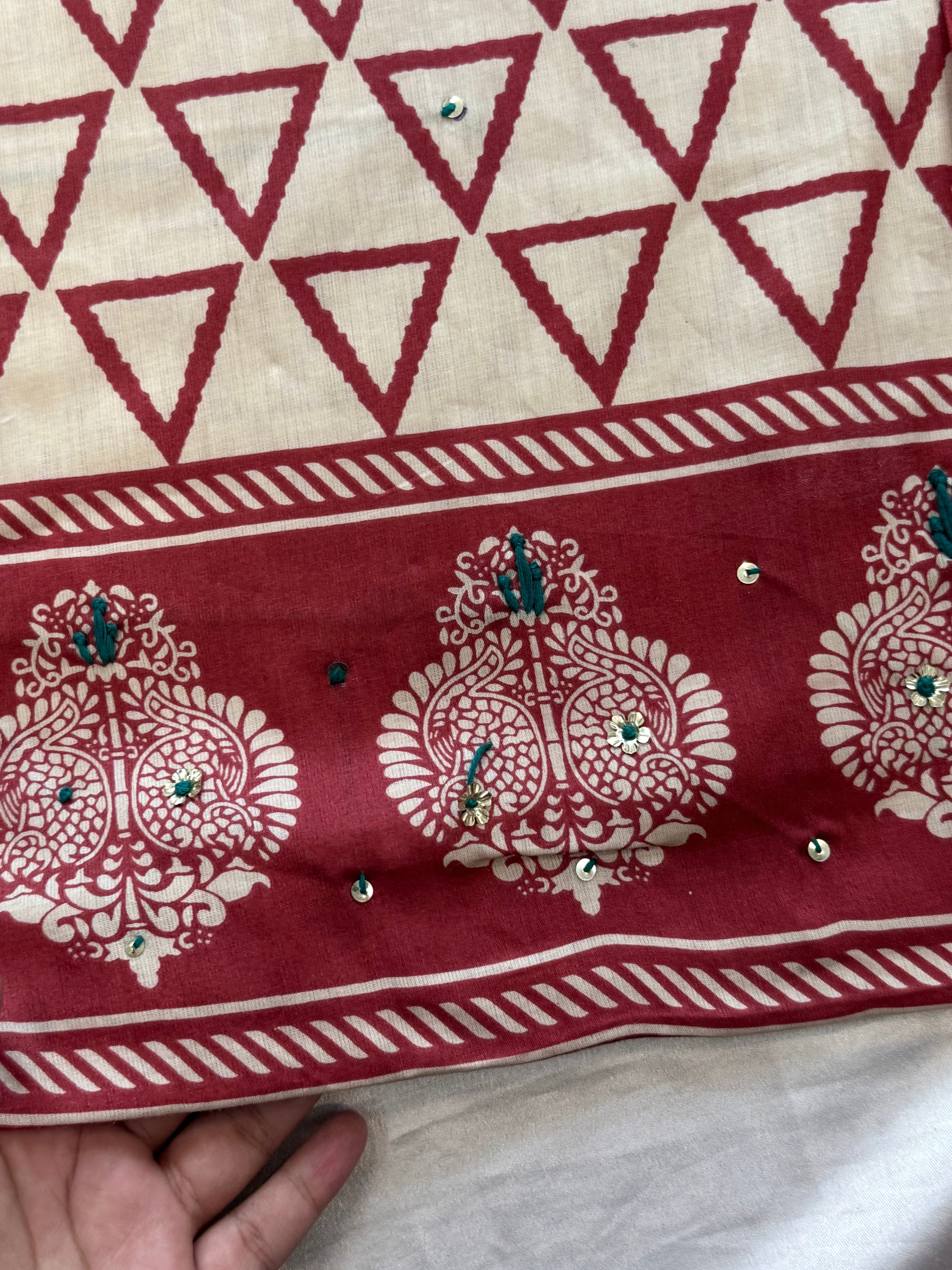 ROZANA PURE COTTON SUIT 59 QD