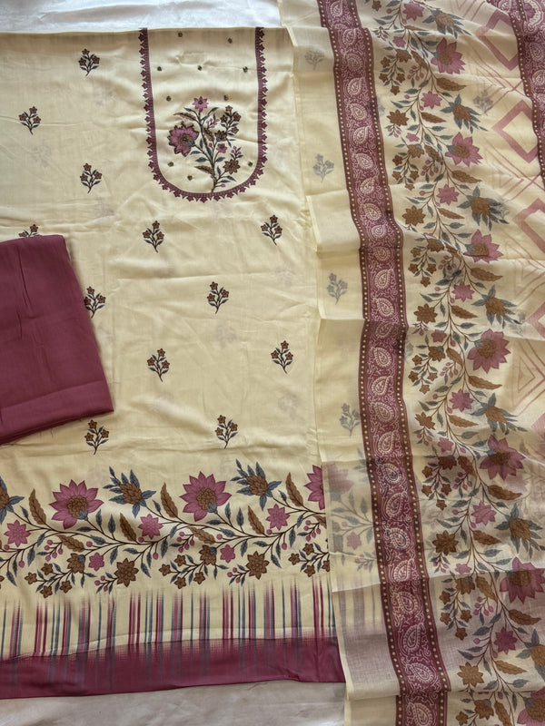 ROZANA PURE COTTON SUIT 55 QD