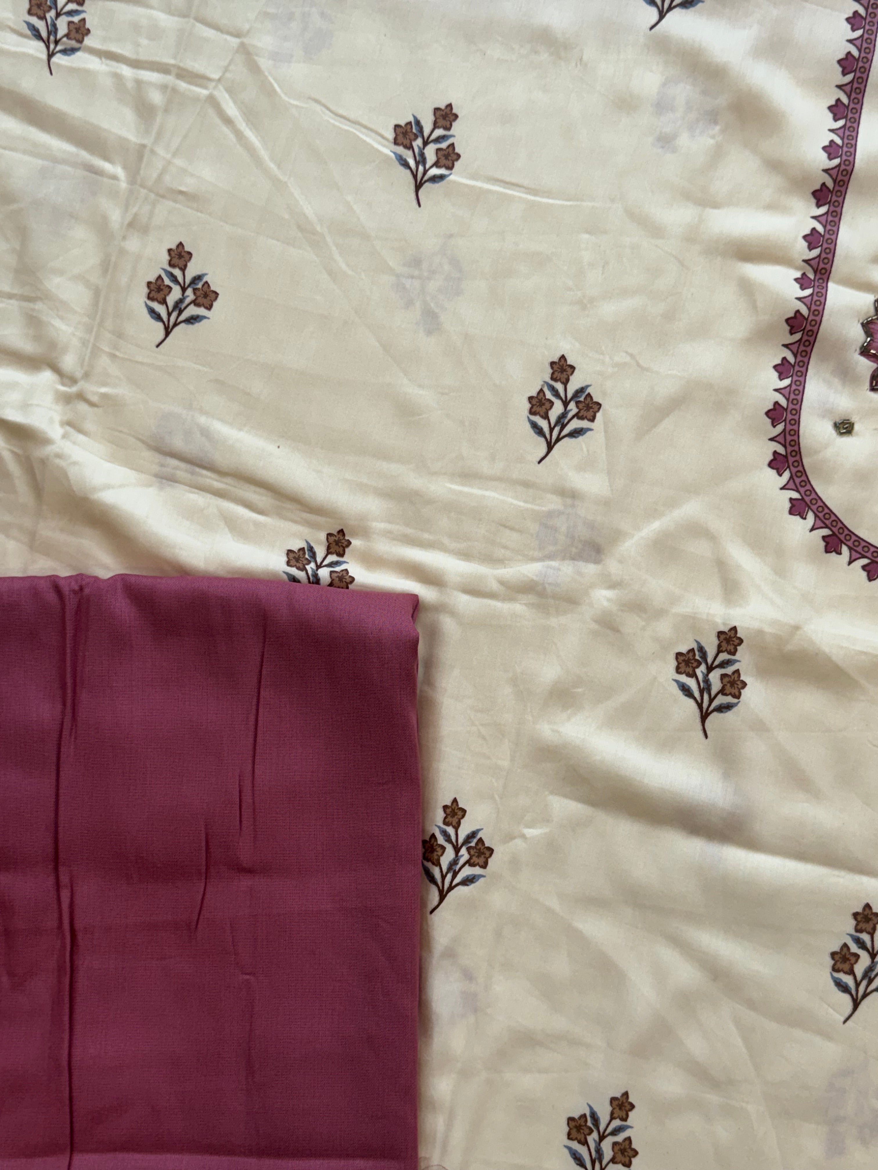 ROZANA PURE COTTON SUIT 55 QD