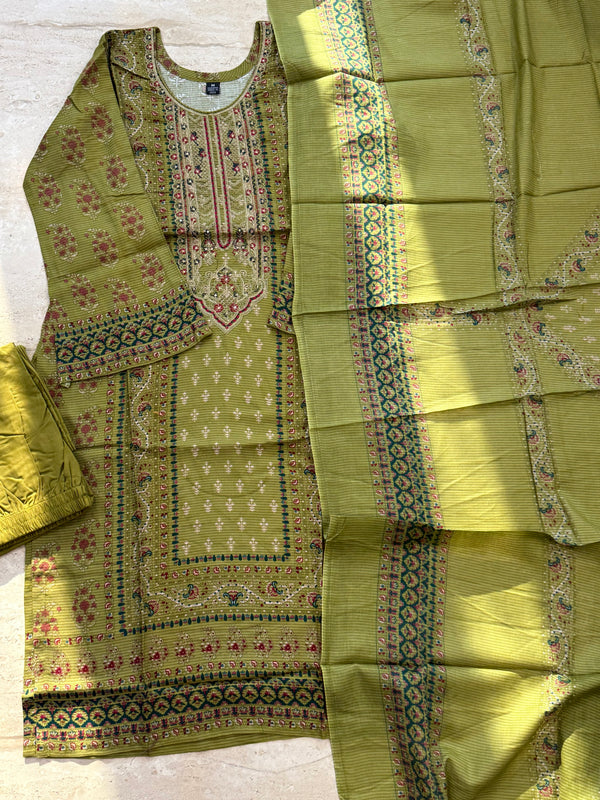 NIZAAM COTTON READYMADE SUIT 1 Q