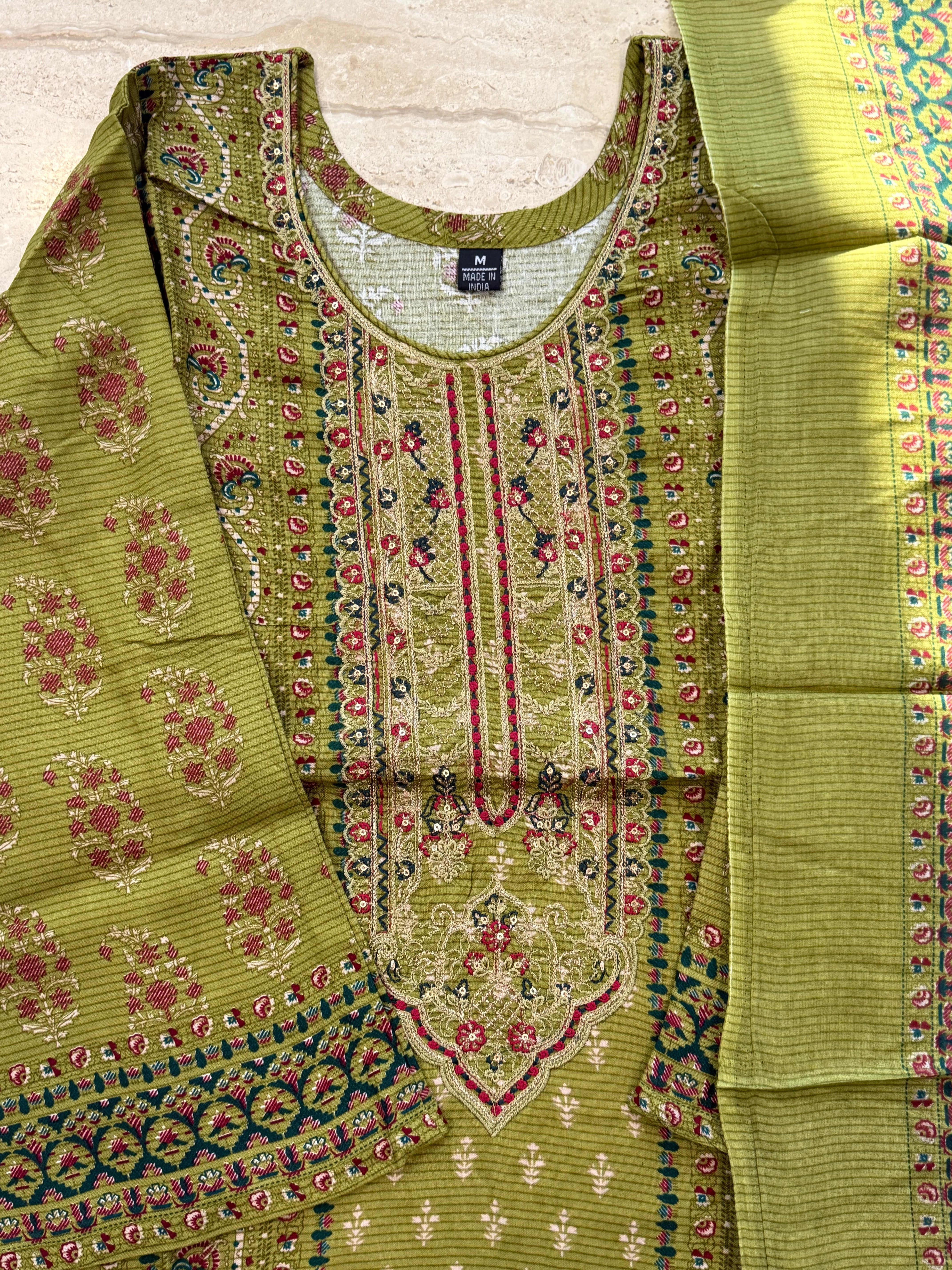 NIZAAM COTTON READYMADE SUIT 1 Q