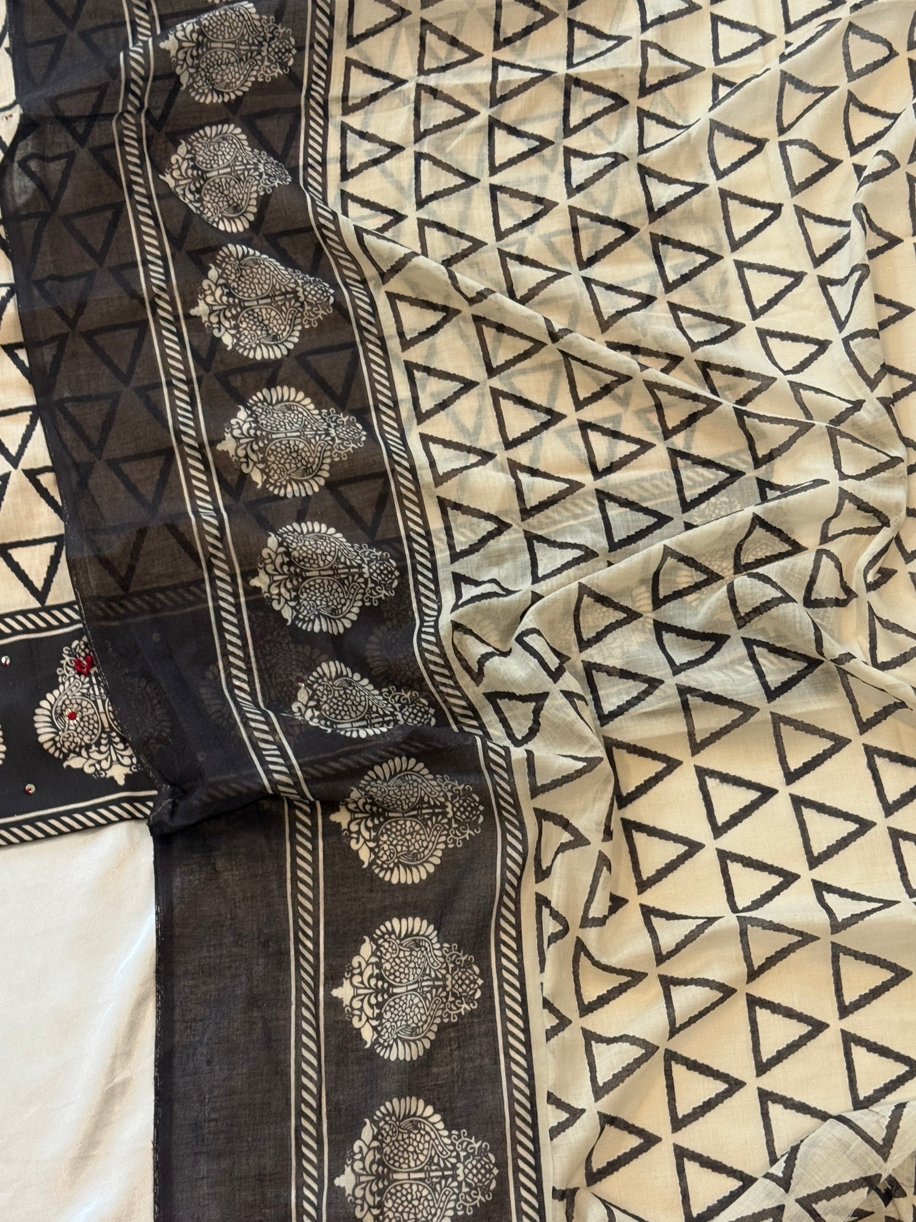 ROZANA PURE COTTON SUIT 59 QD