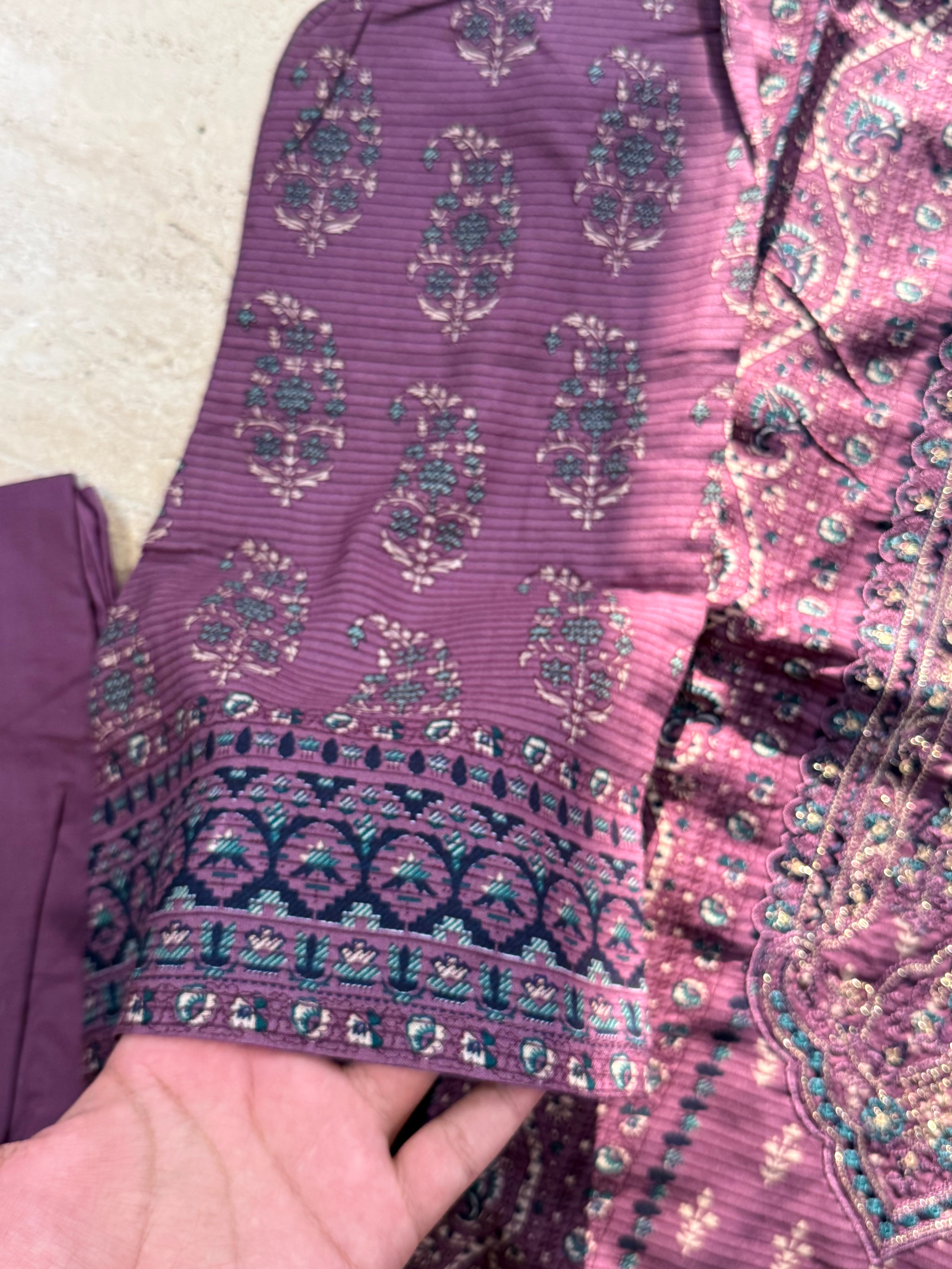 NIZAAM COTTON READYMADE SUIT 2 Q