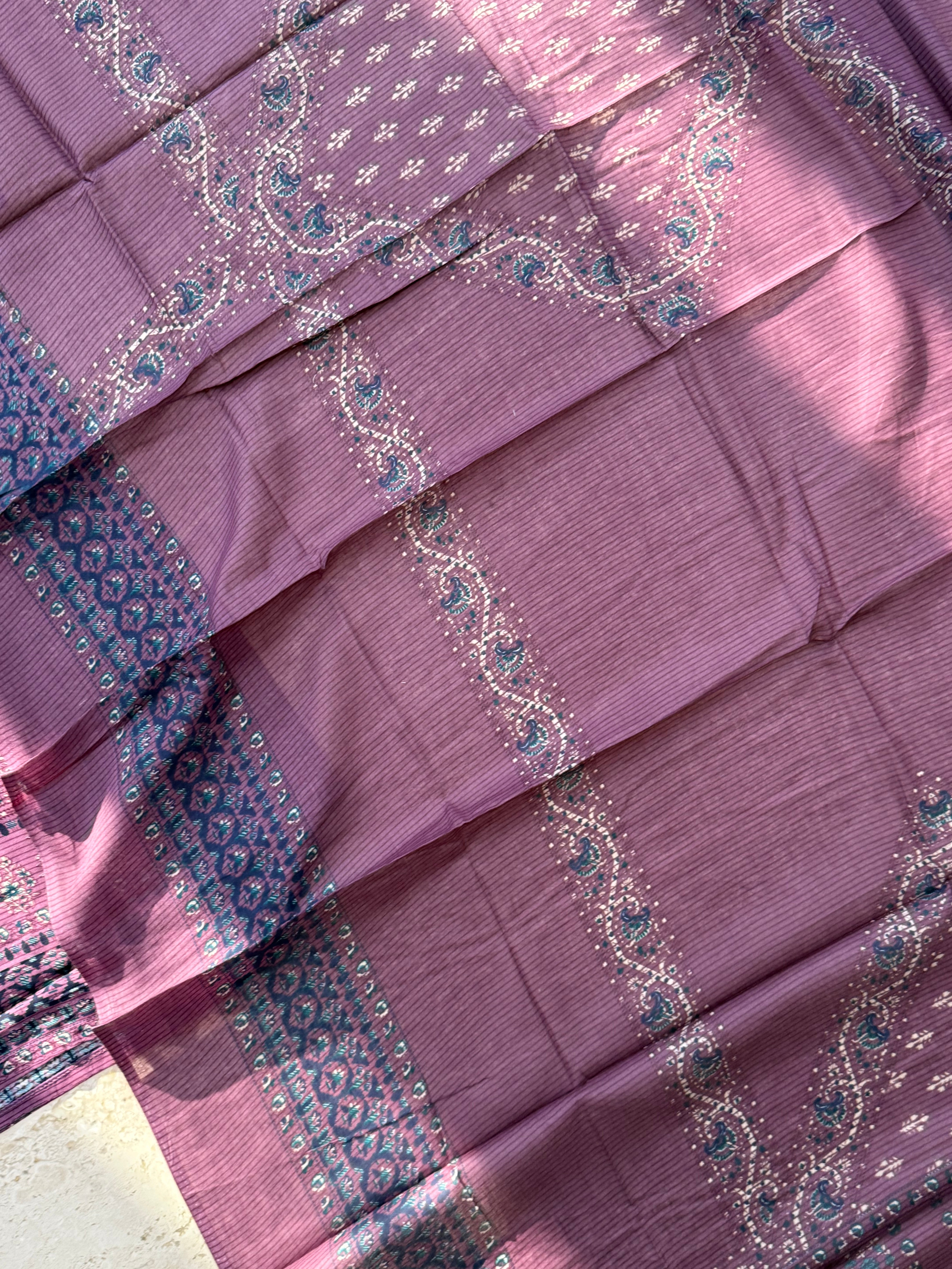 NIZAAM COTTON READYMADE SUIT 2 Q