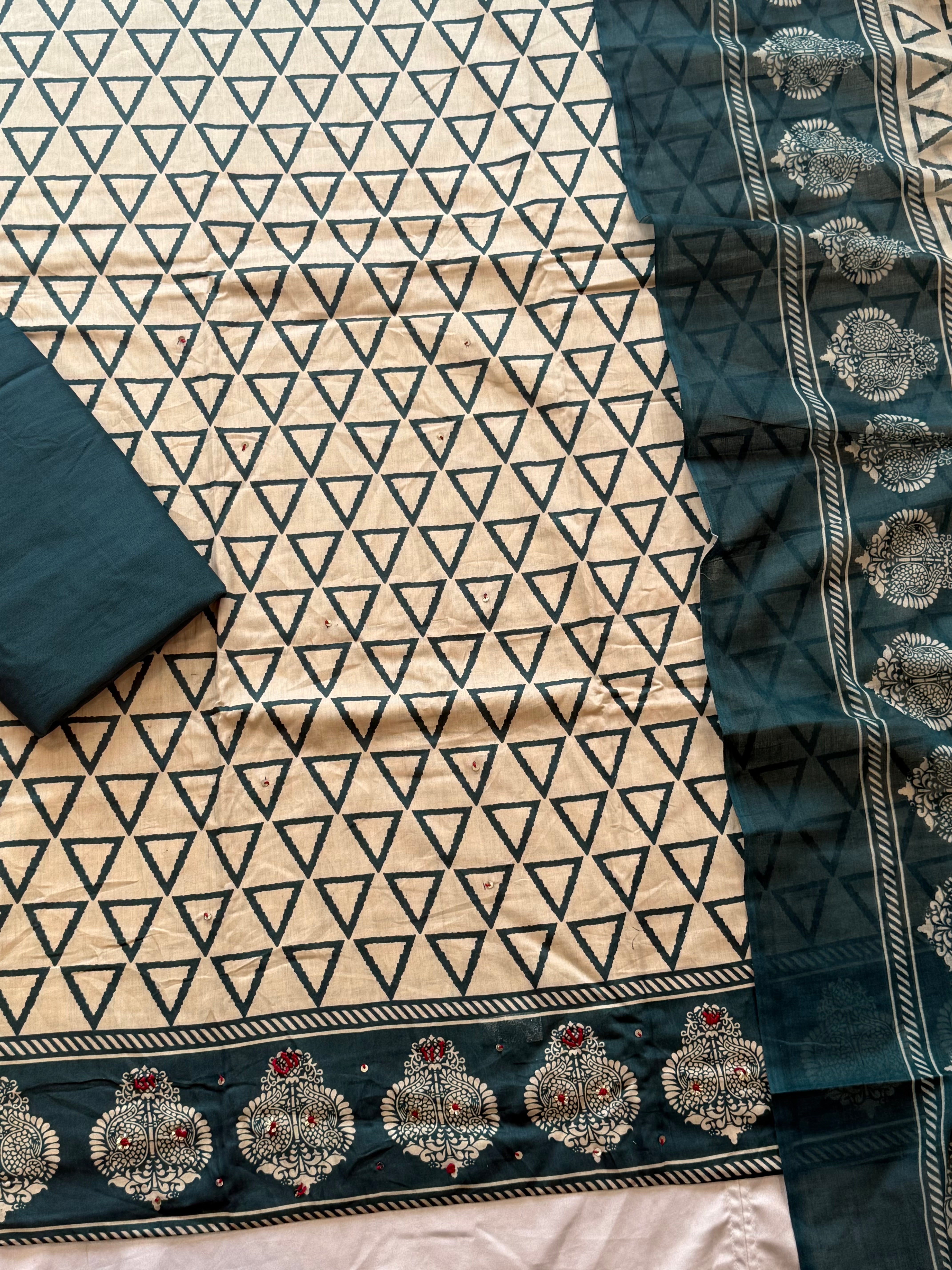 ROZANA PURE COTTON SUIT 59 QD