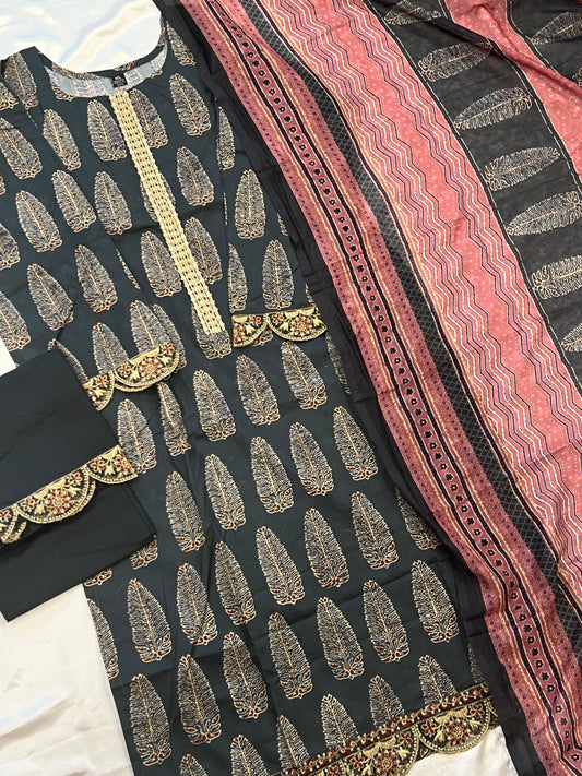TANJORE COTTON PATCH SUIT 4