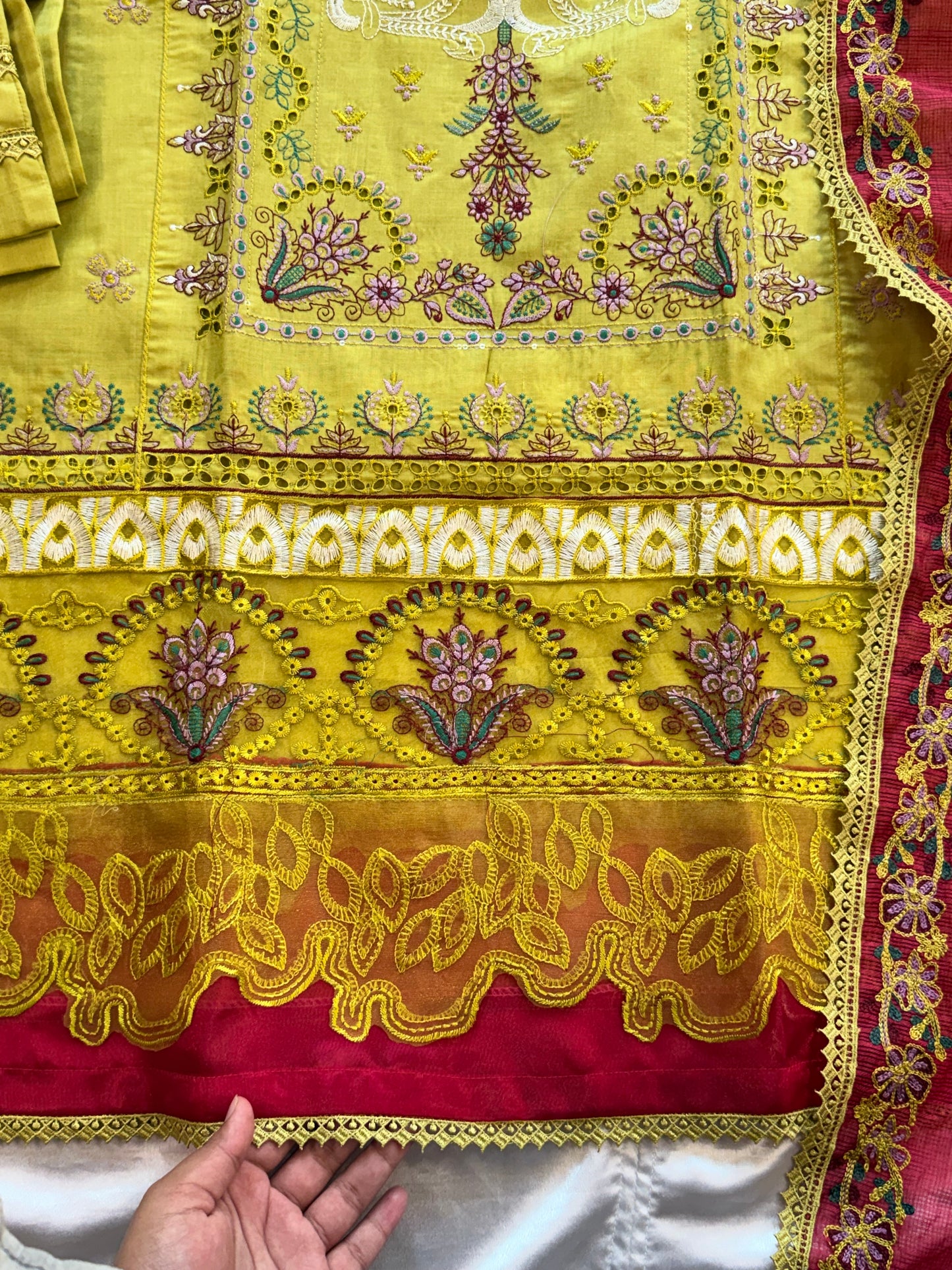 HARSHA GREEN READYMADE SUIT