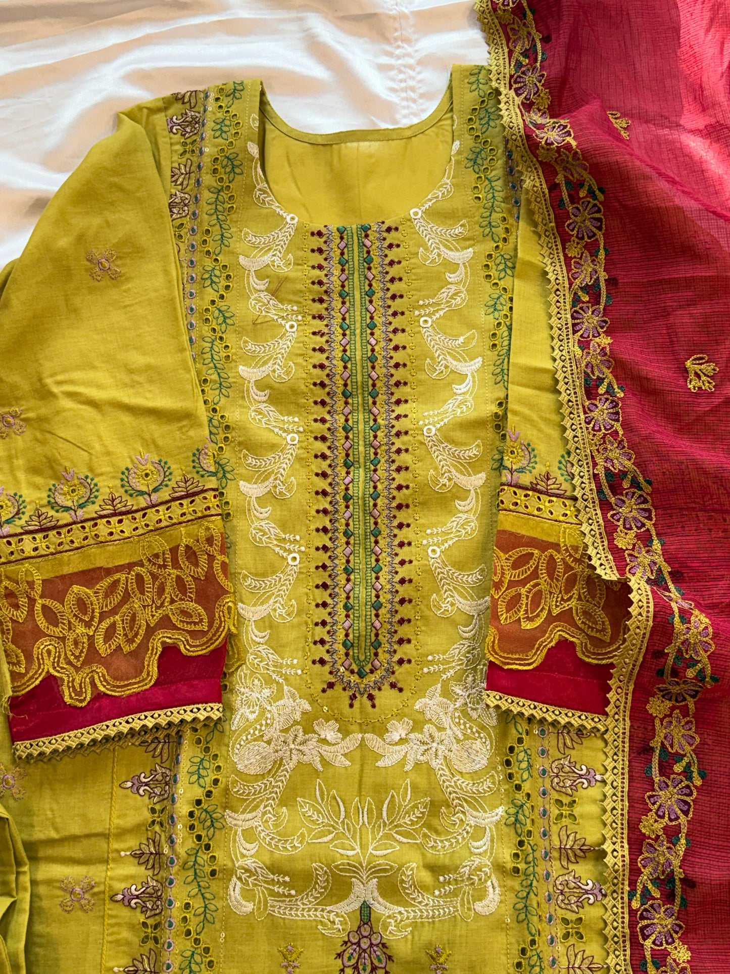 HARSHA GREEN READYMADE SUIT