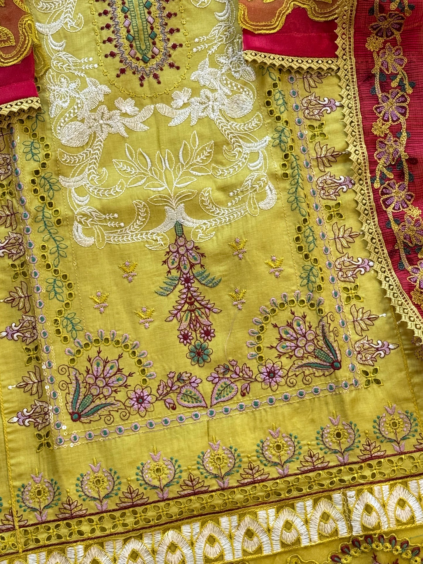 HARSHA GREEN READYMADE SUIT