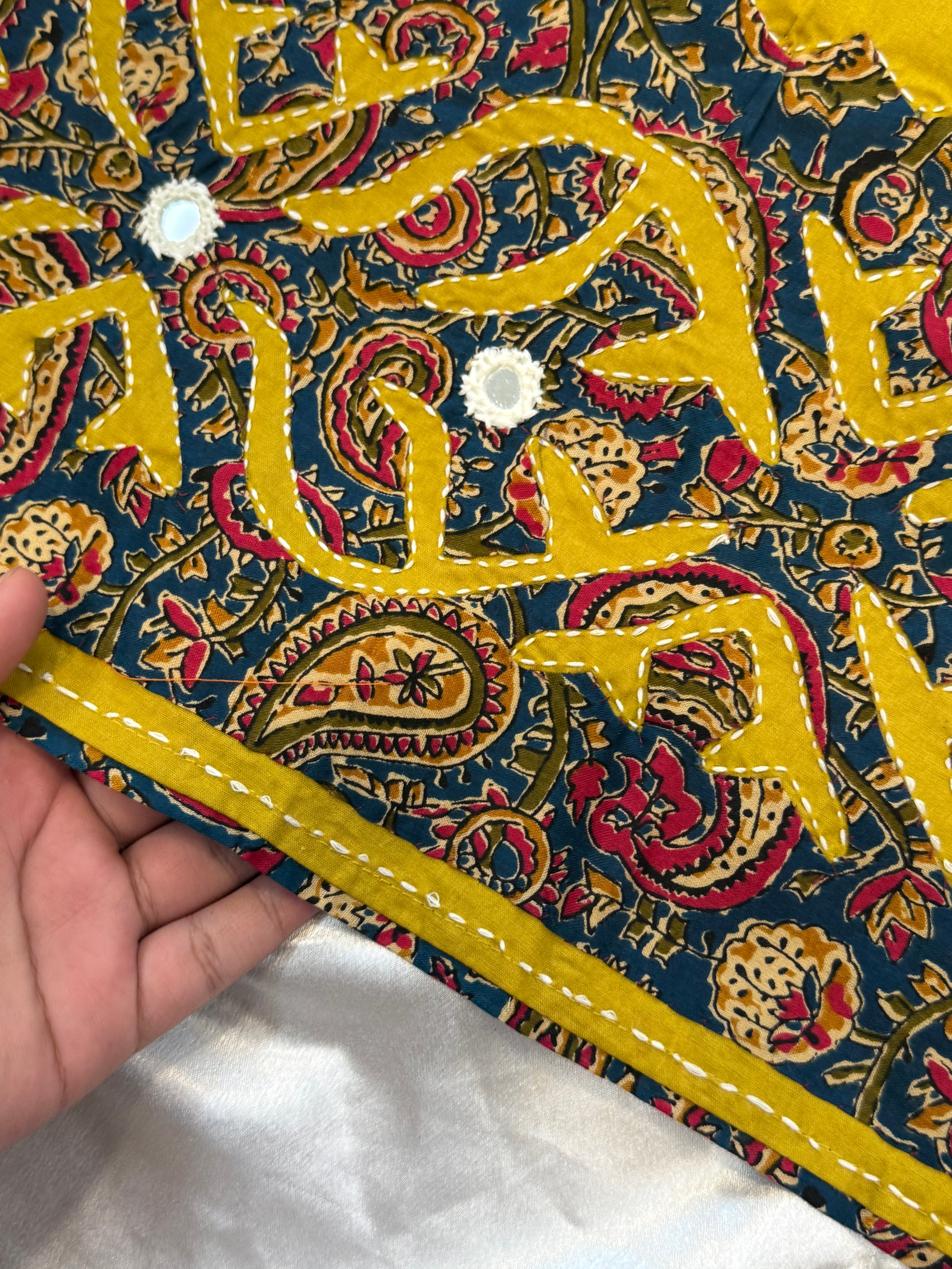 APPLIQUÉ PURE COTTON SUIT