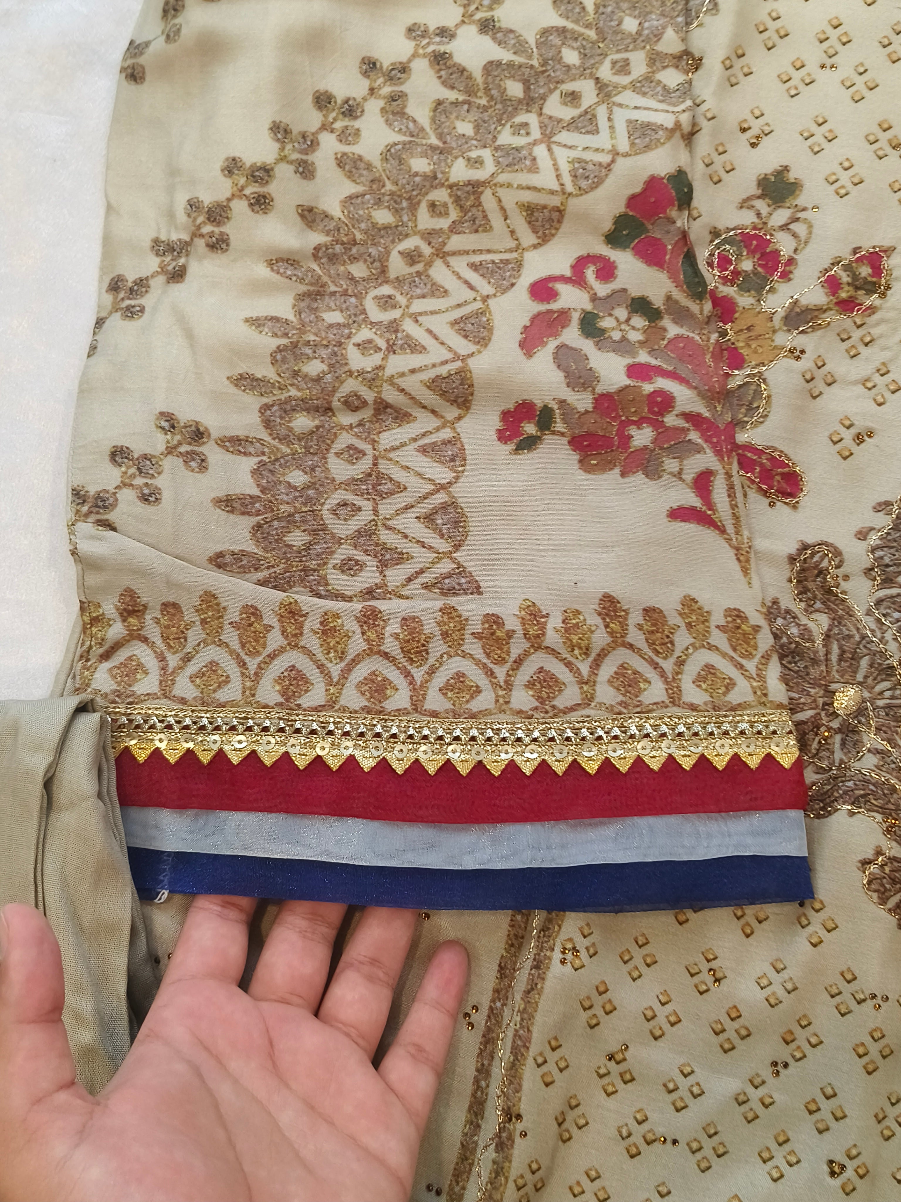HARSHA MUSLIN READYMADE SUIT 3