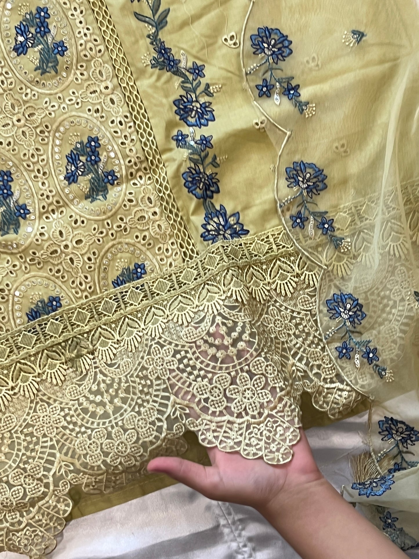 HANIA PURE COTTON EMBROIDERY SUIT 2004F