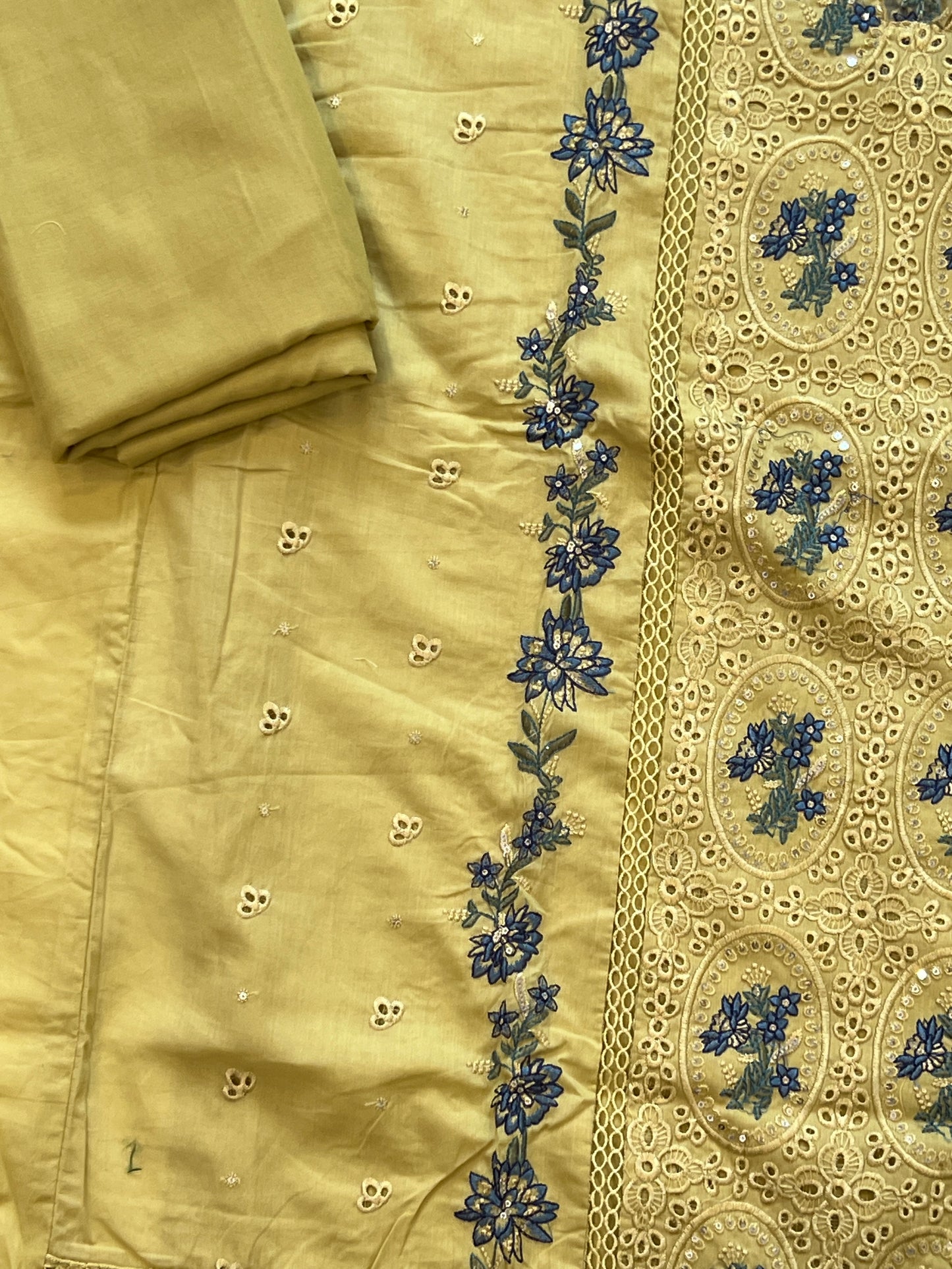 HANIA PURE COTTON EMBROIDERY SUIT 2004F