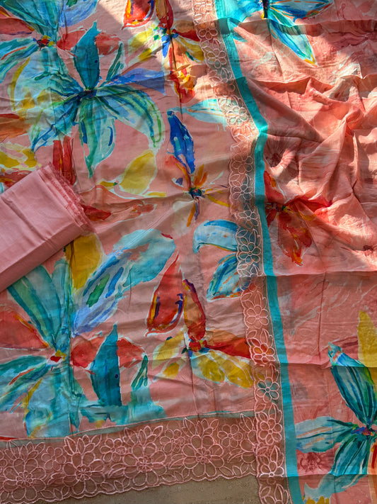 SHAHEEN PURE MSULIN SUIT 9