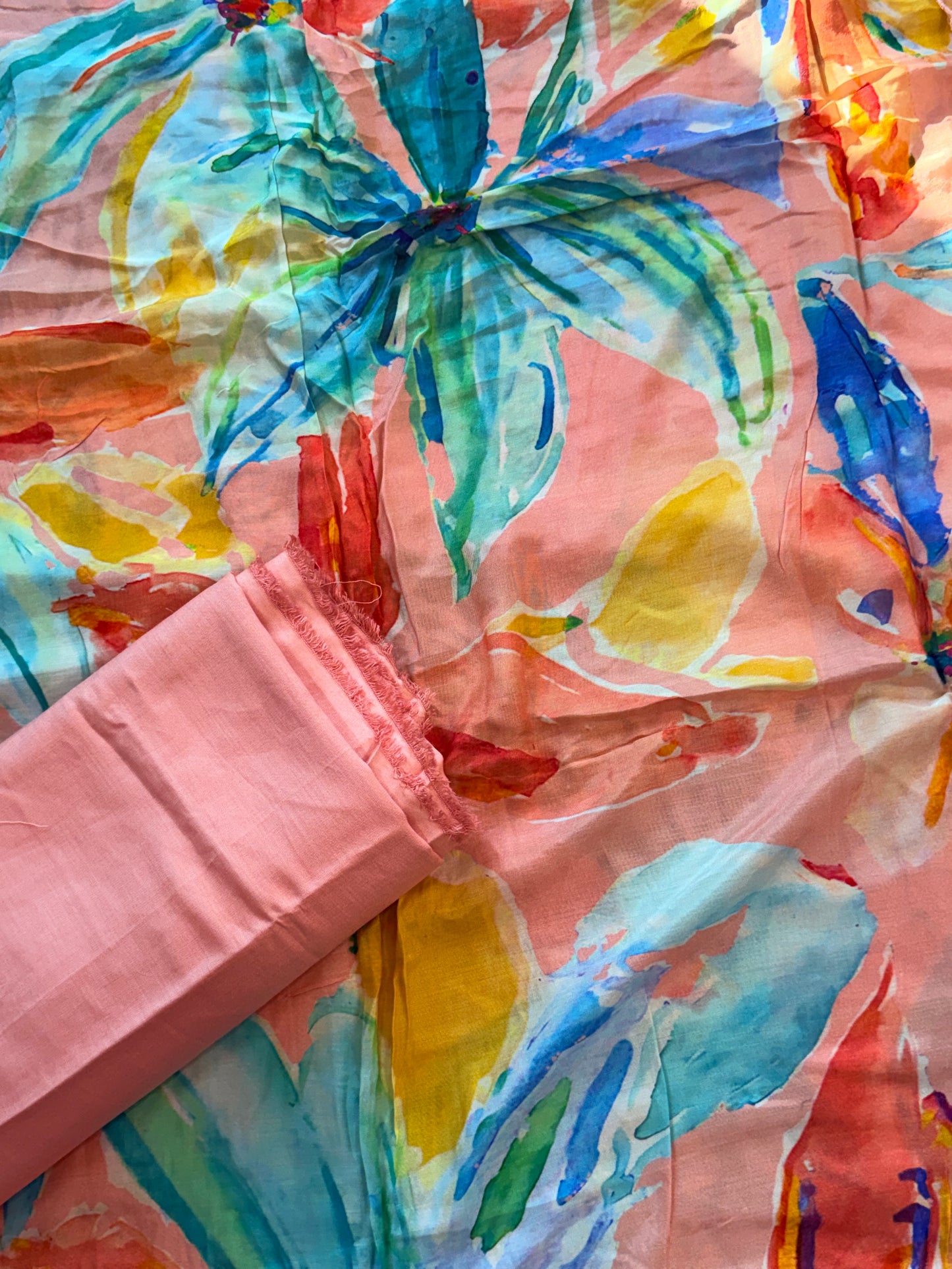 SHAHEEN PURE MSULIN SUIT 9