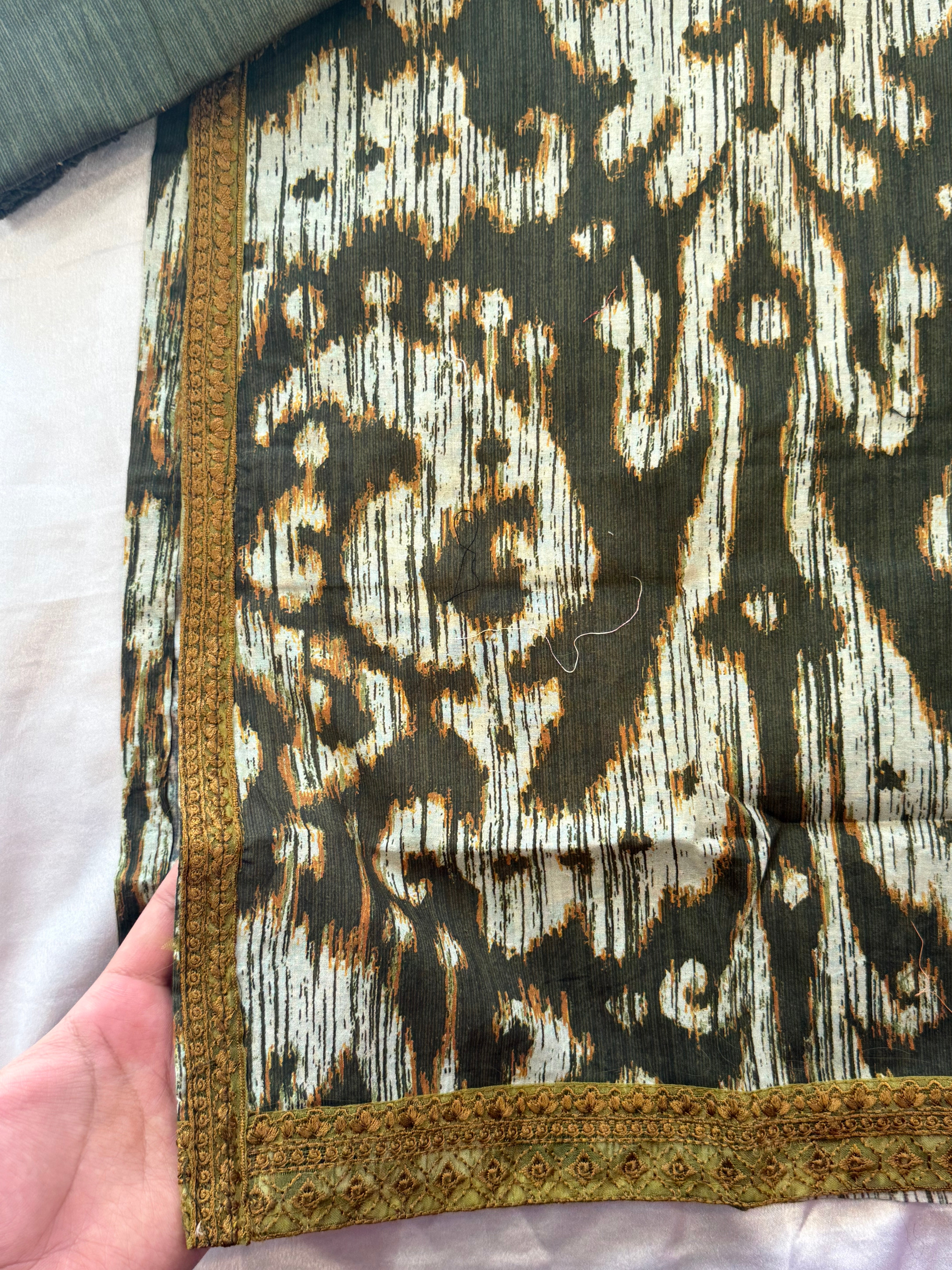 TIGER PRINT LAWN READYMADE SUIT 2 Q