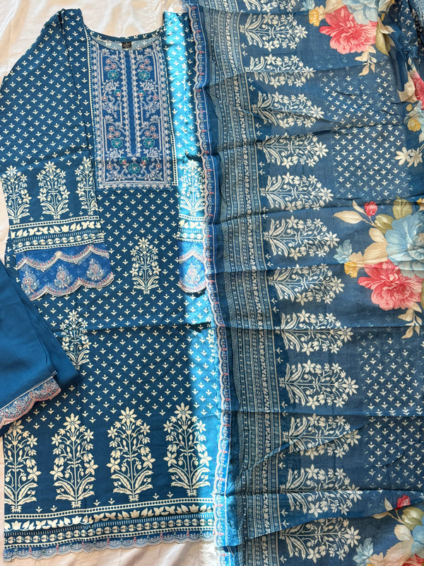 SYLHET LAWN READYMADE SUIT 4 Q