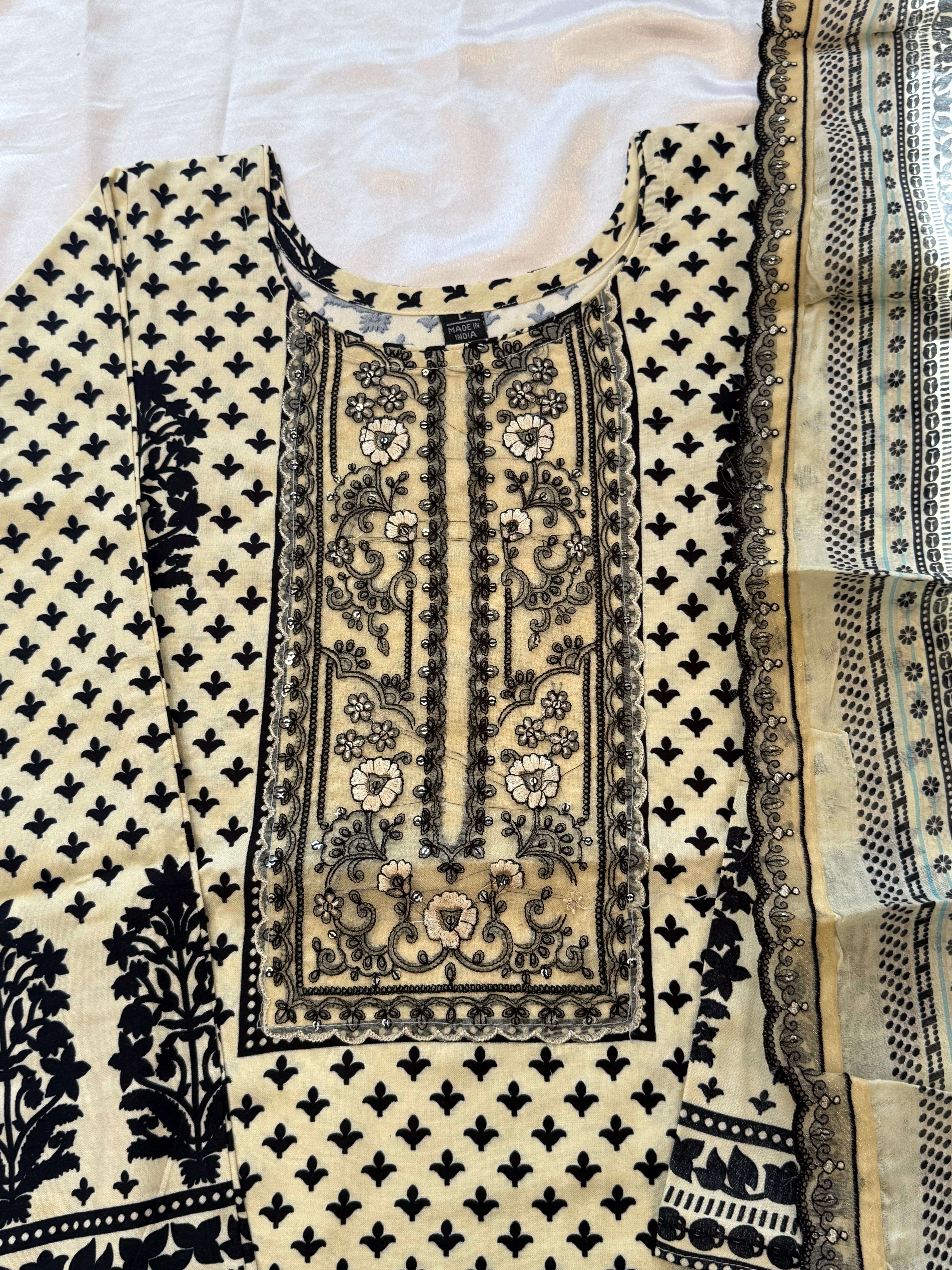 SYLHET LAWN READYMADE SUIT 3 Q