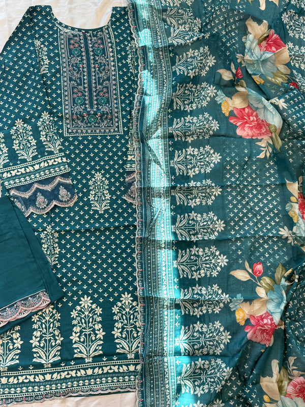 SYLHET LAWN READYMADE SUIT 2 Q