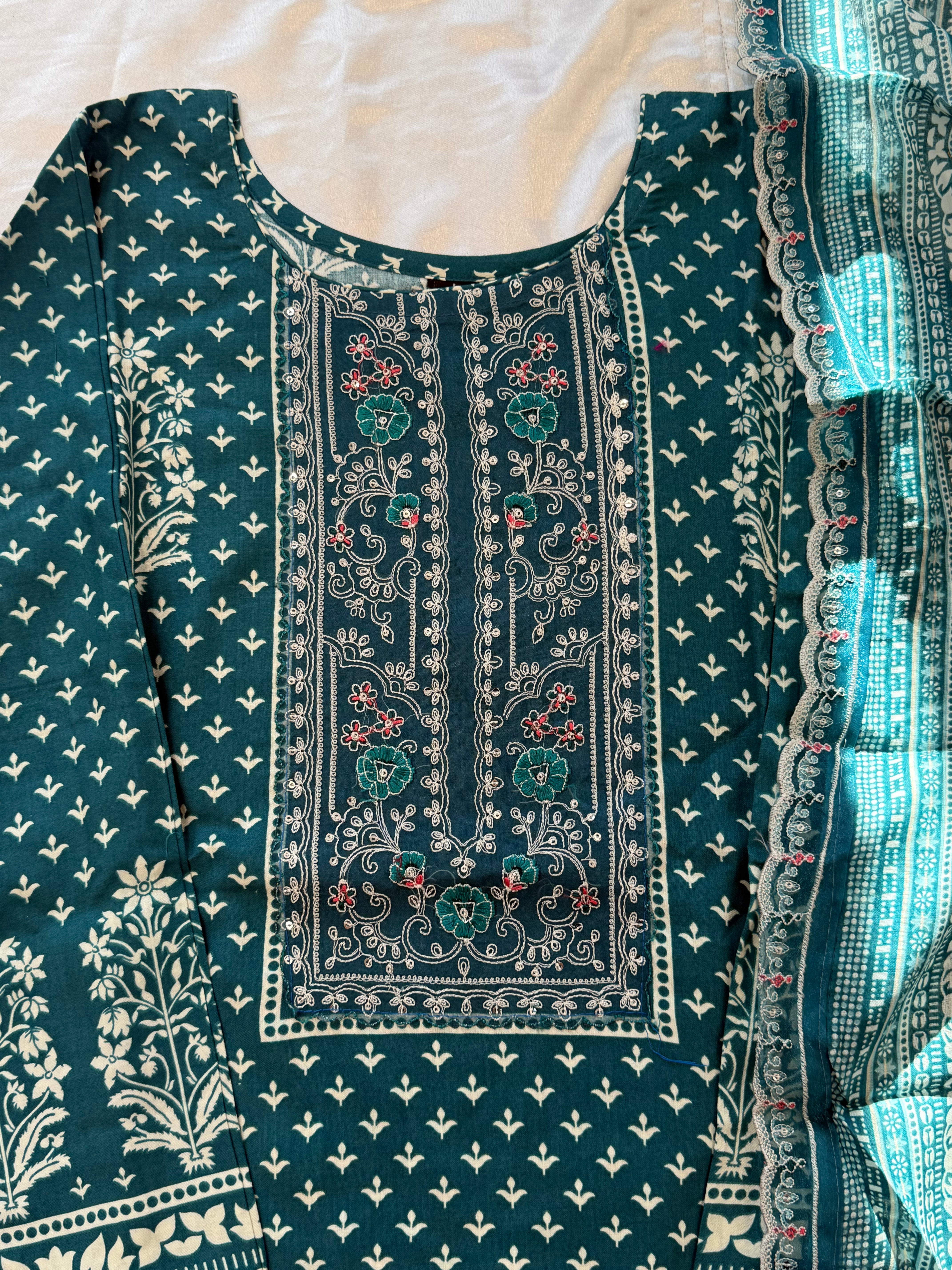 SYLHET LAWN READYMADE SUIT 2 Q