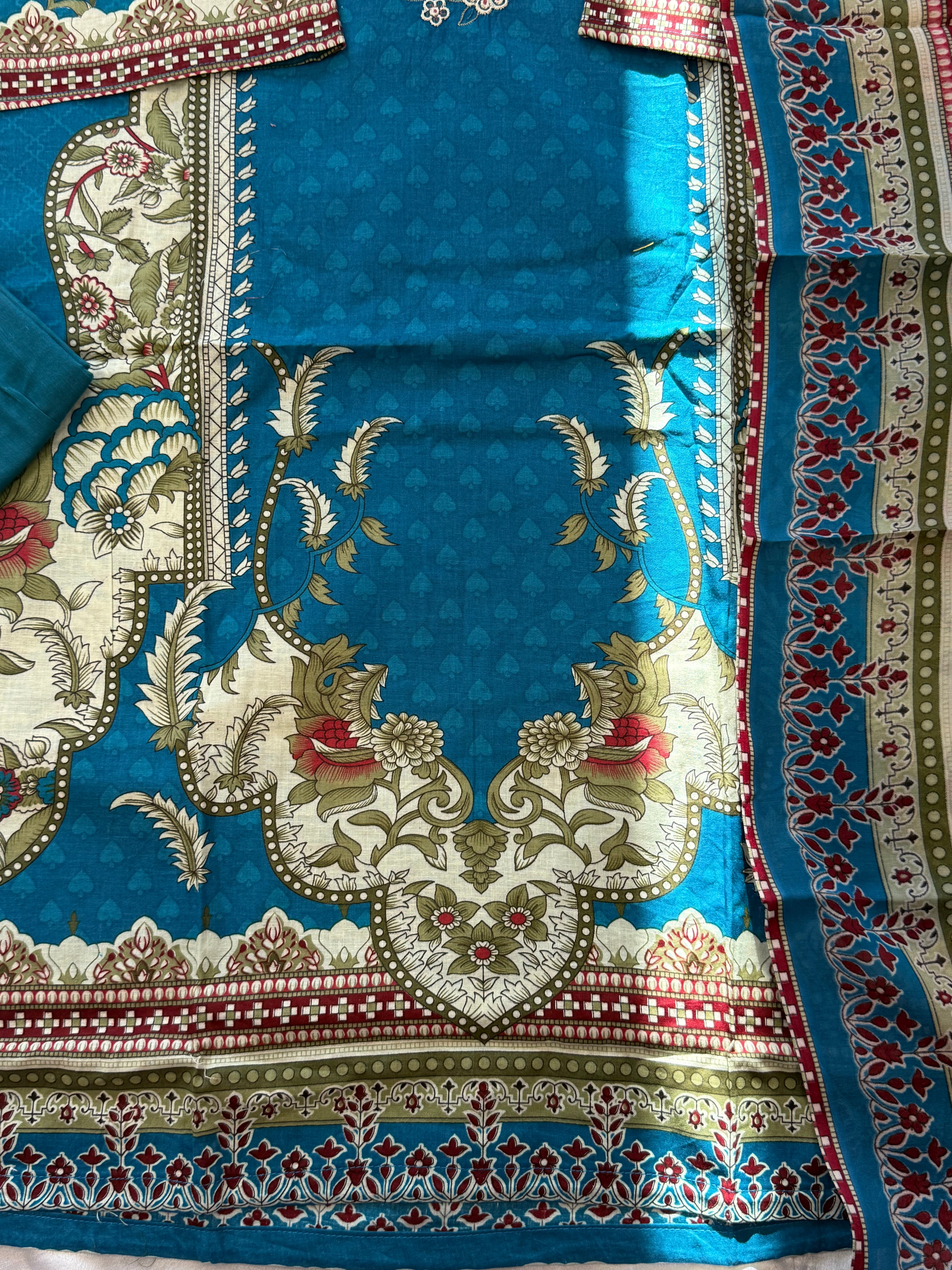 MIRAL COTTON READYMADE SUIT 1 Q