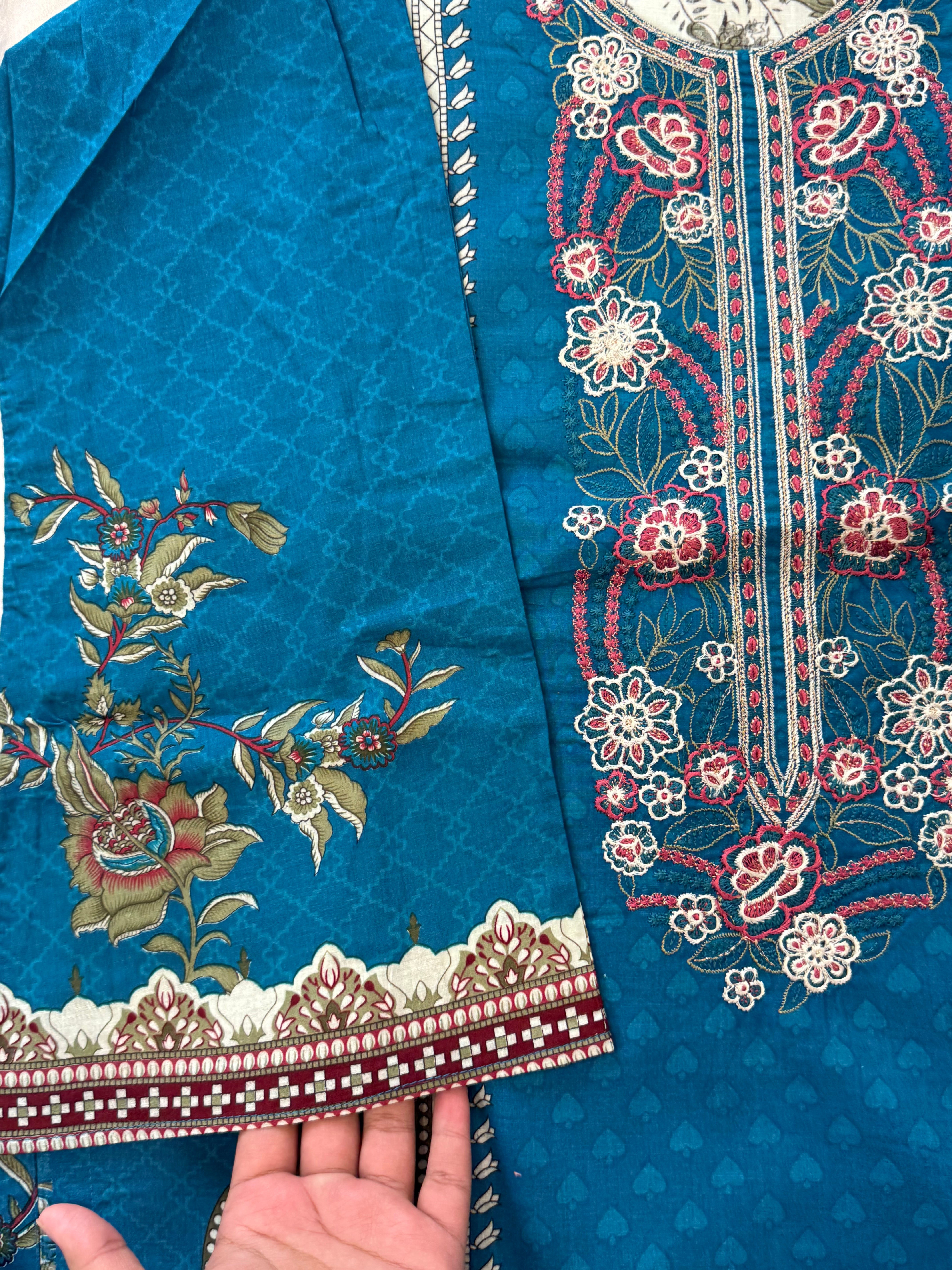 MIRAL COTTON READYMADE SUIT 1 Q