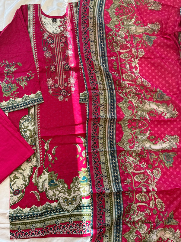 MIRAL COTTON READYMADE SUIT 4 Q