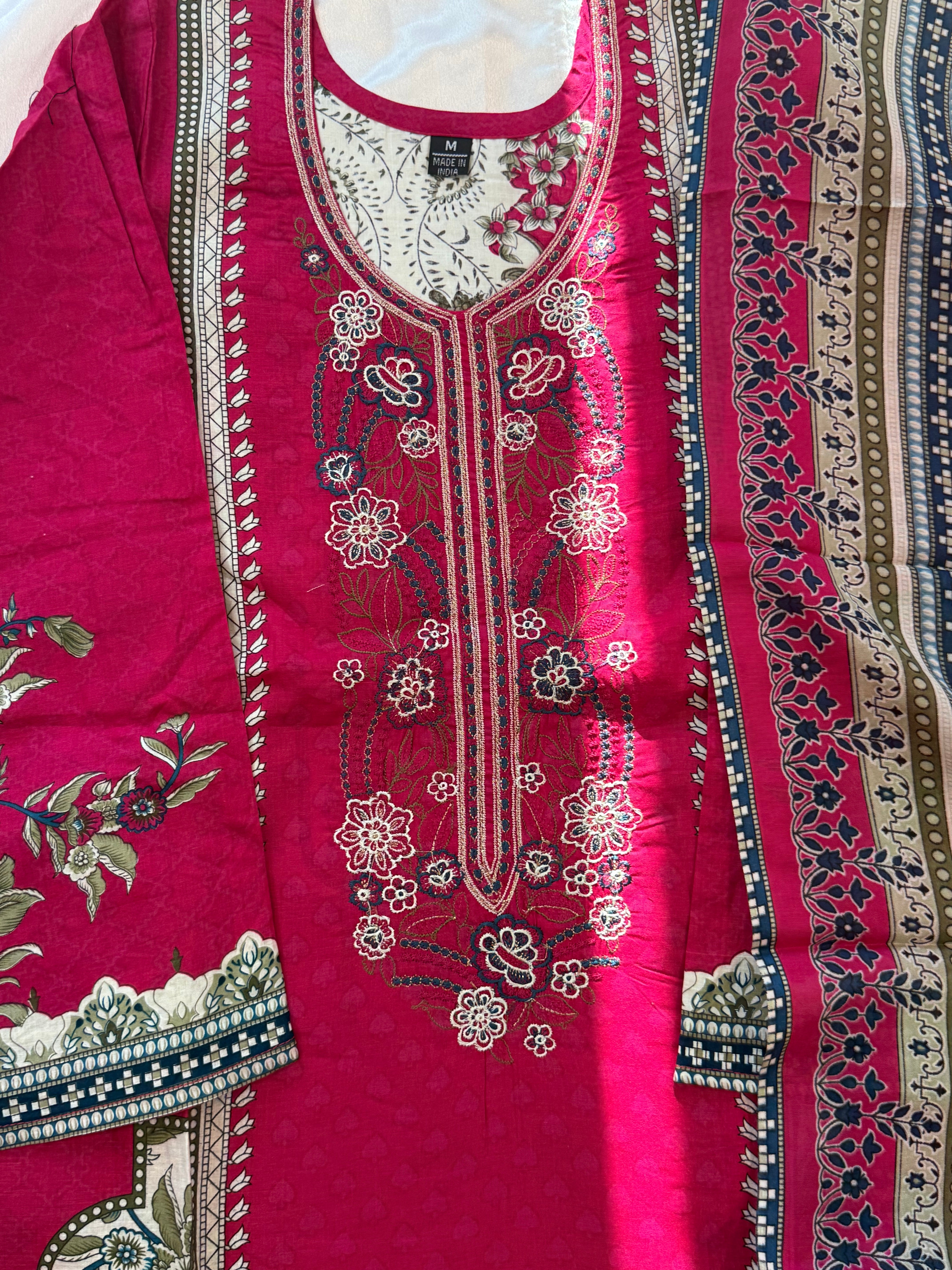 MIRAL COTTON READYMADE SUIT 4 Q