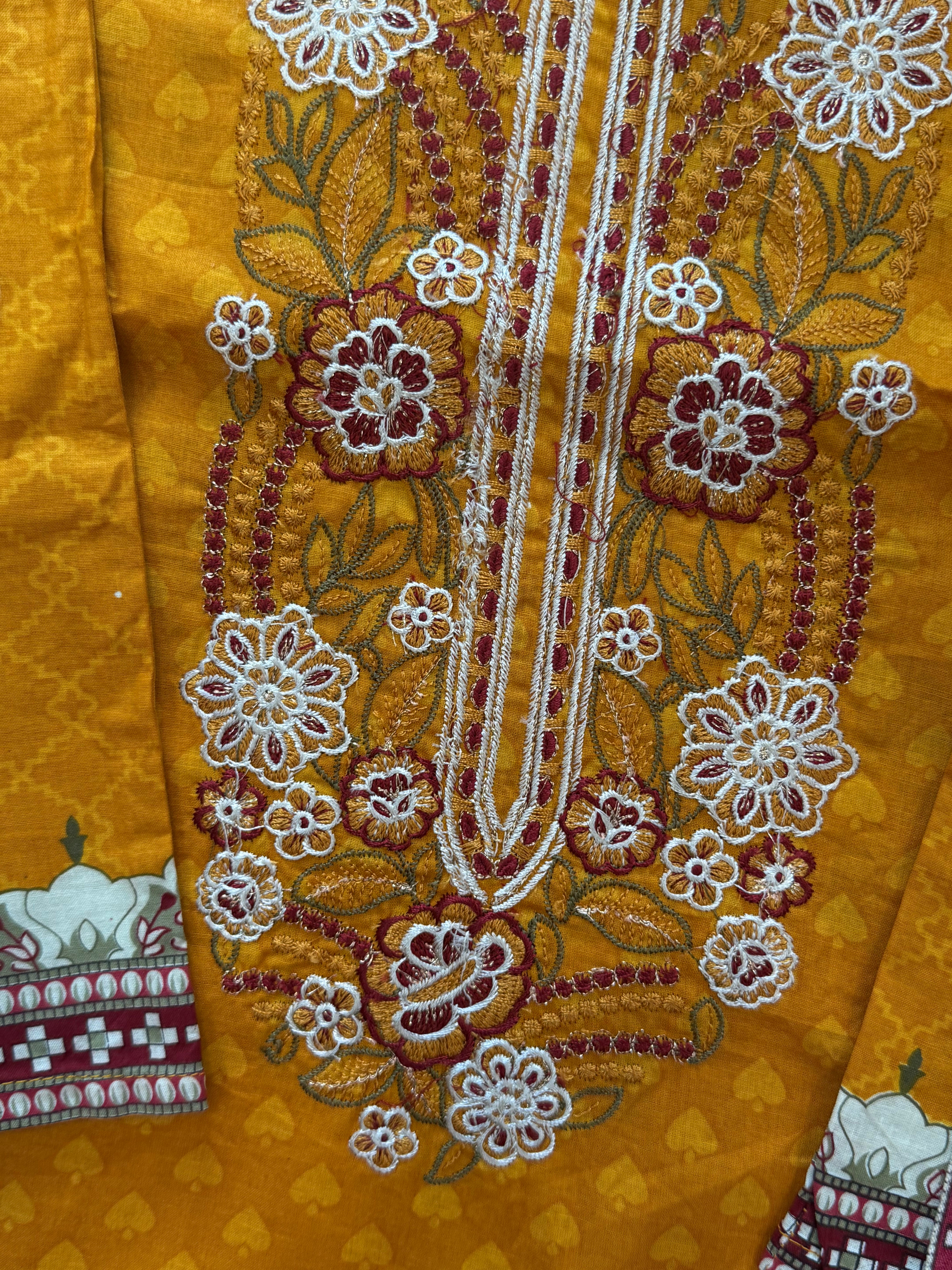 MIRAL COTTON READYMADE SUIT 3 Q