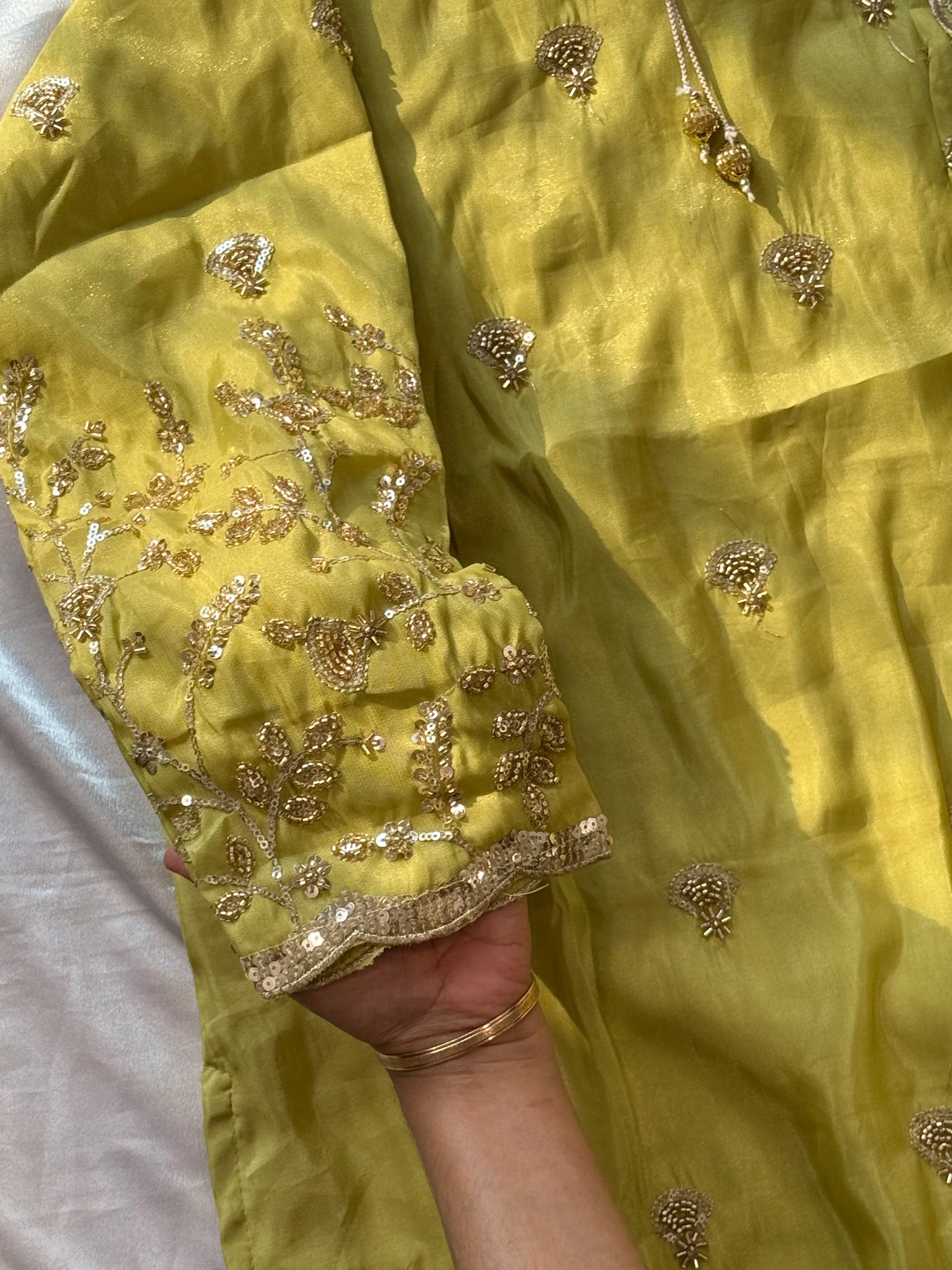 SILK READYMADE CO-ORD SET  5627