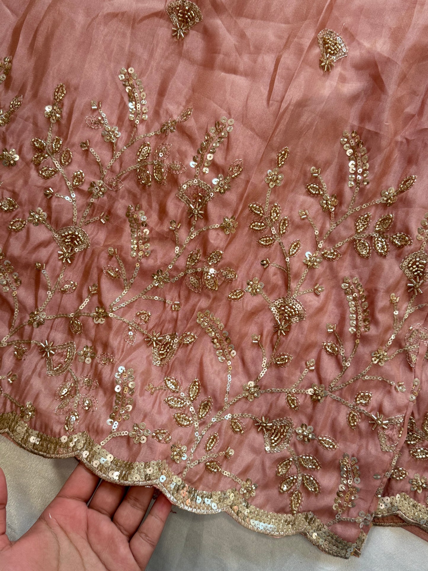 SILK READYMADE CO-ORD SET  5627