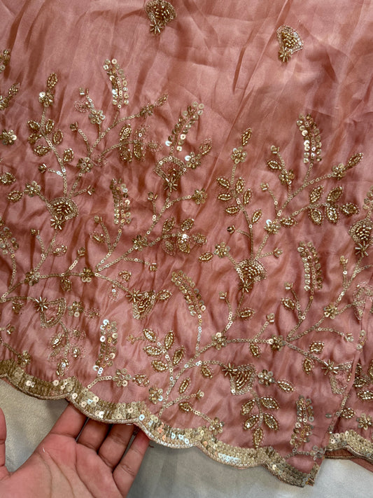 SILK READYMADE CO-ORD SET  5627