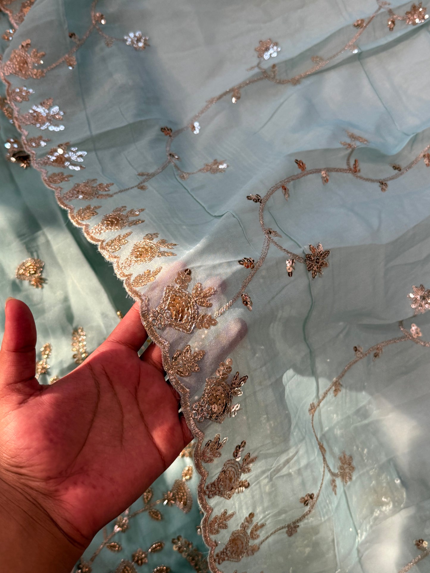 SILK READYMADE CO-ORD SET  5627