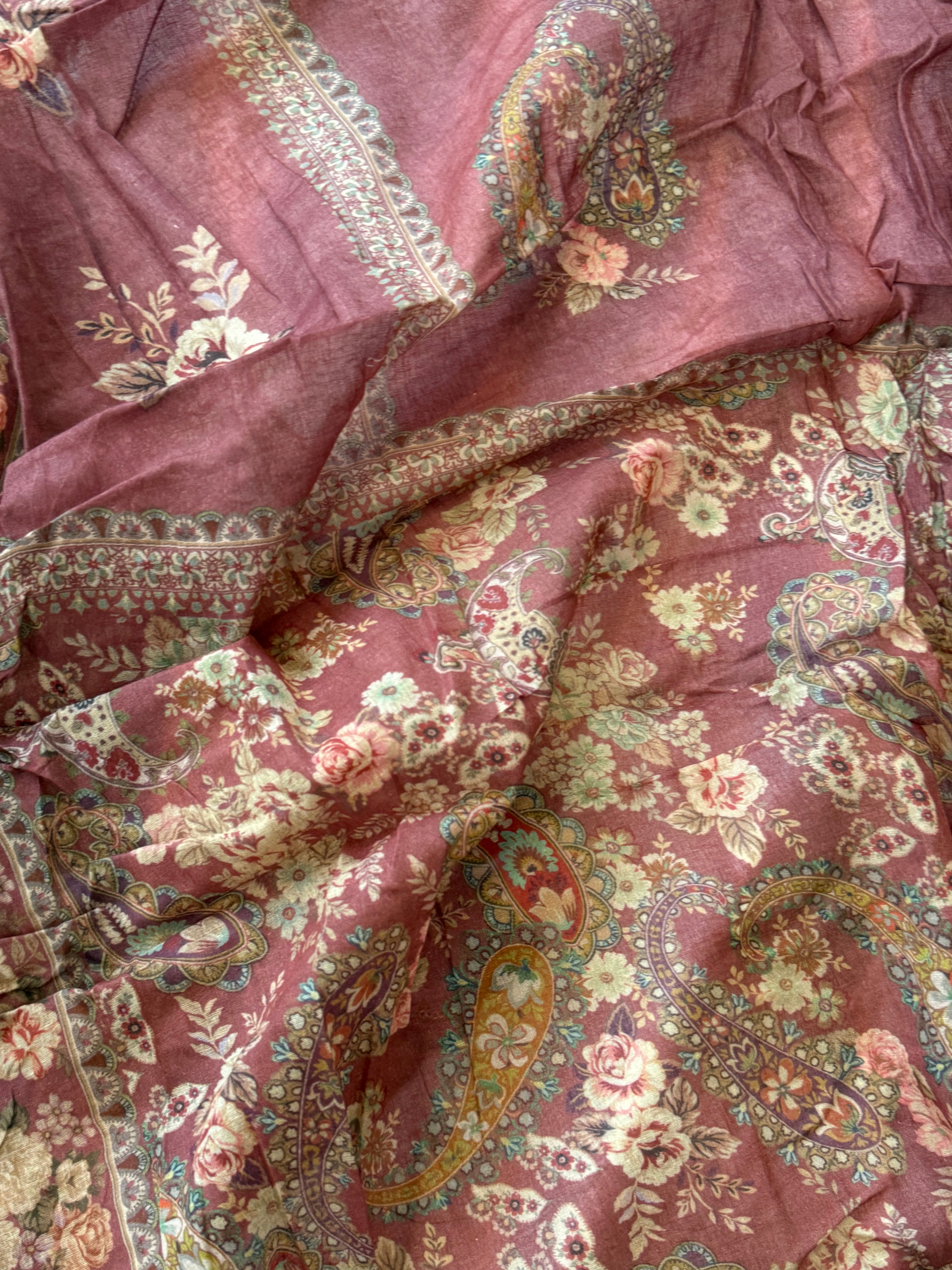 ZAIRA LAWN EMBROIDERY SUIT 2 Q